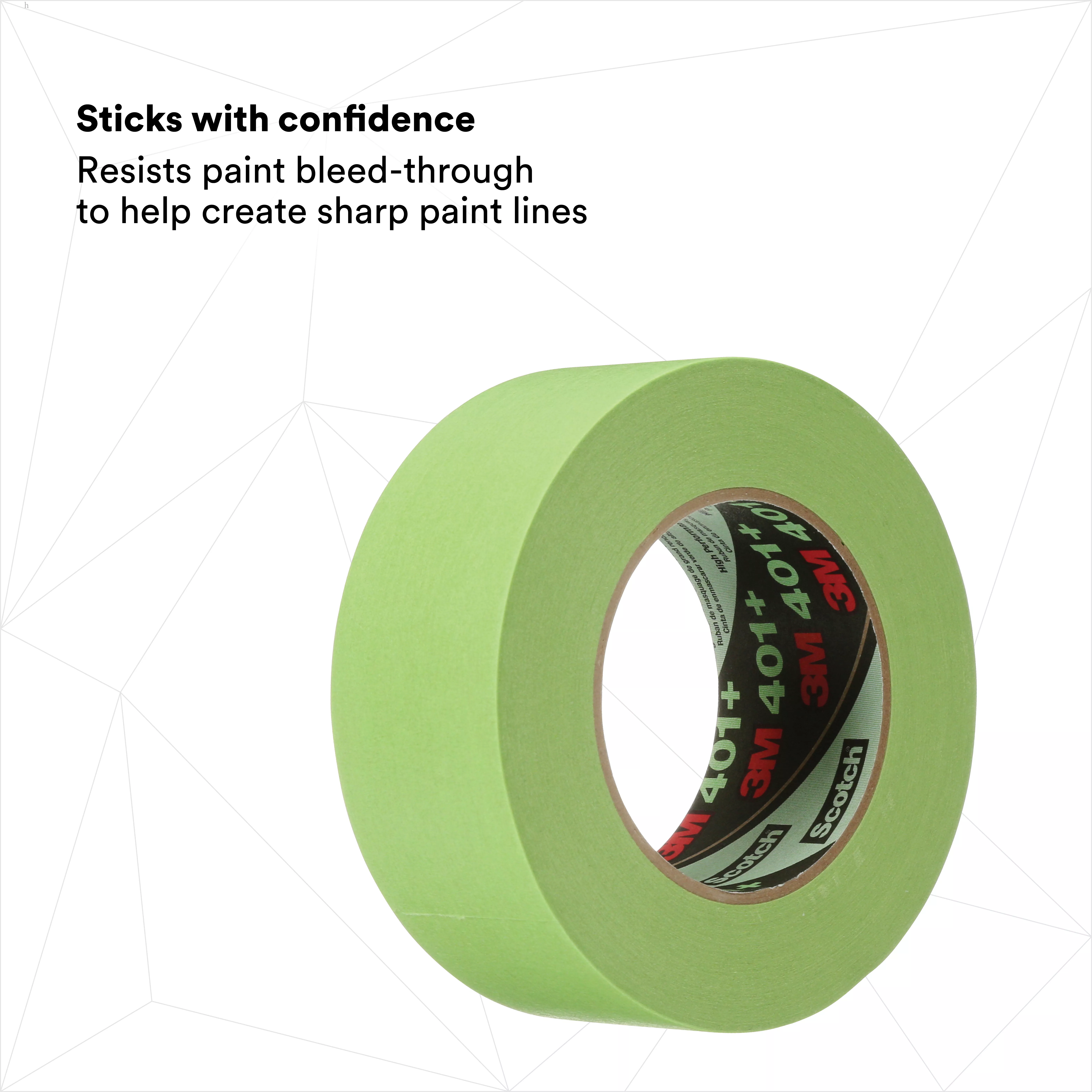 SKU 7100026465 | 3M™ High Performance Green Masking Tape 401+