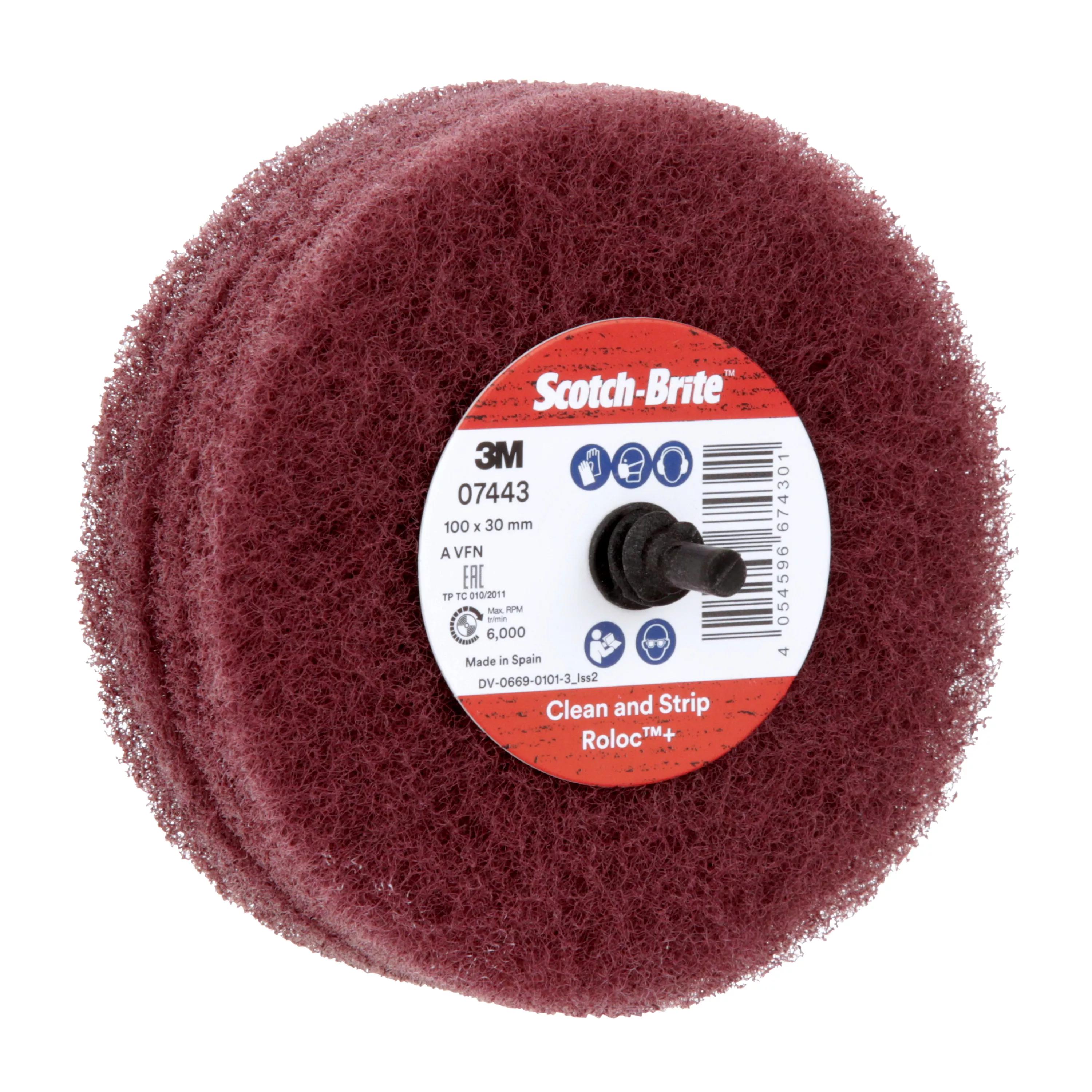 UPC 04054596674301 | Scotch-Brite™ Roloc™+ General Purpose Scuffing Wheel