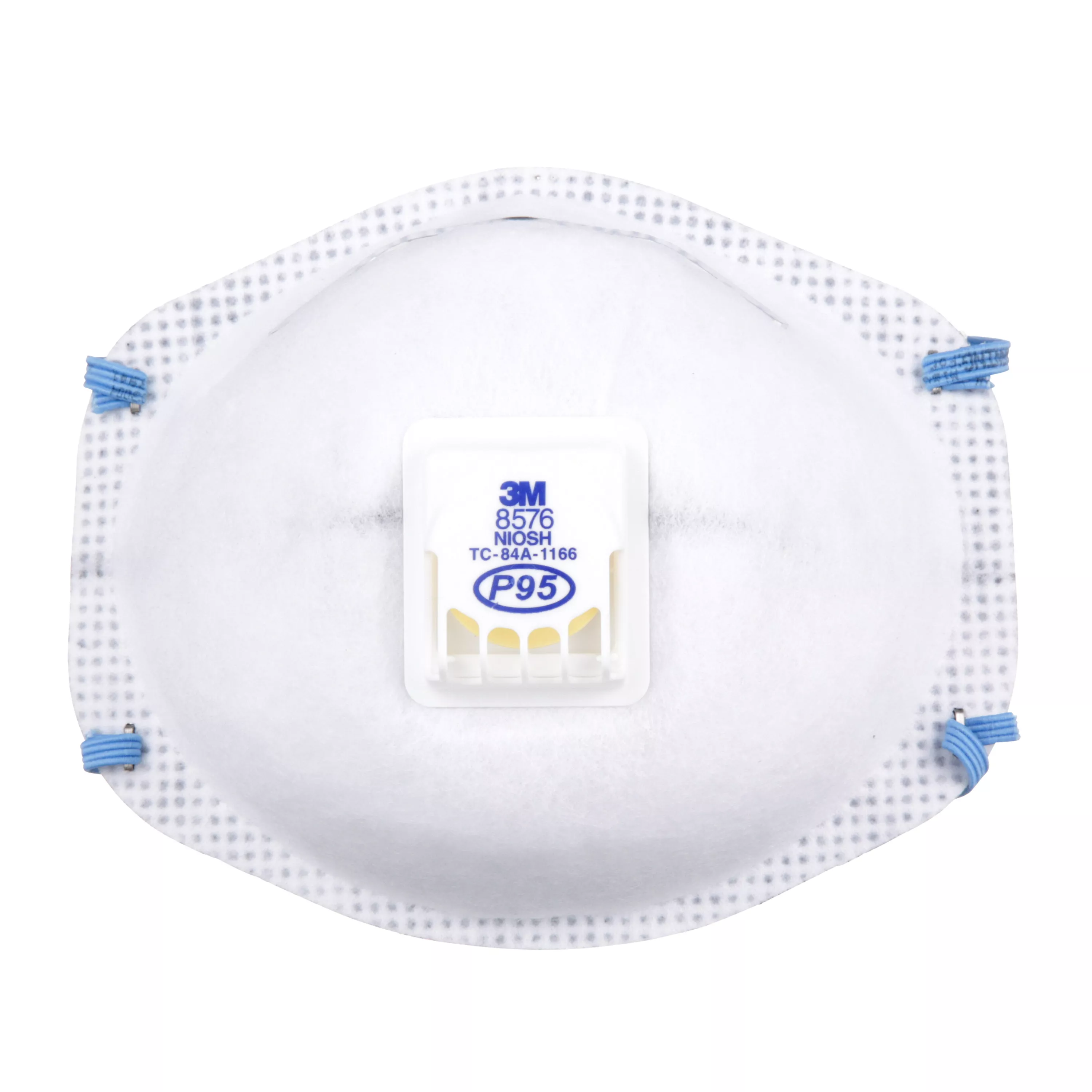 3M™ Particulate Respirator 8576, P95, with Nuisance Level Acid Gas Relief, 80 ea/Case