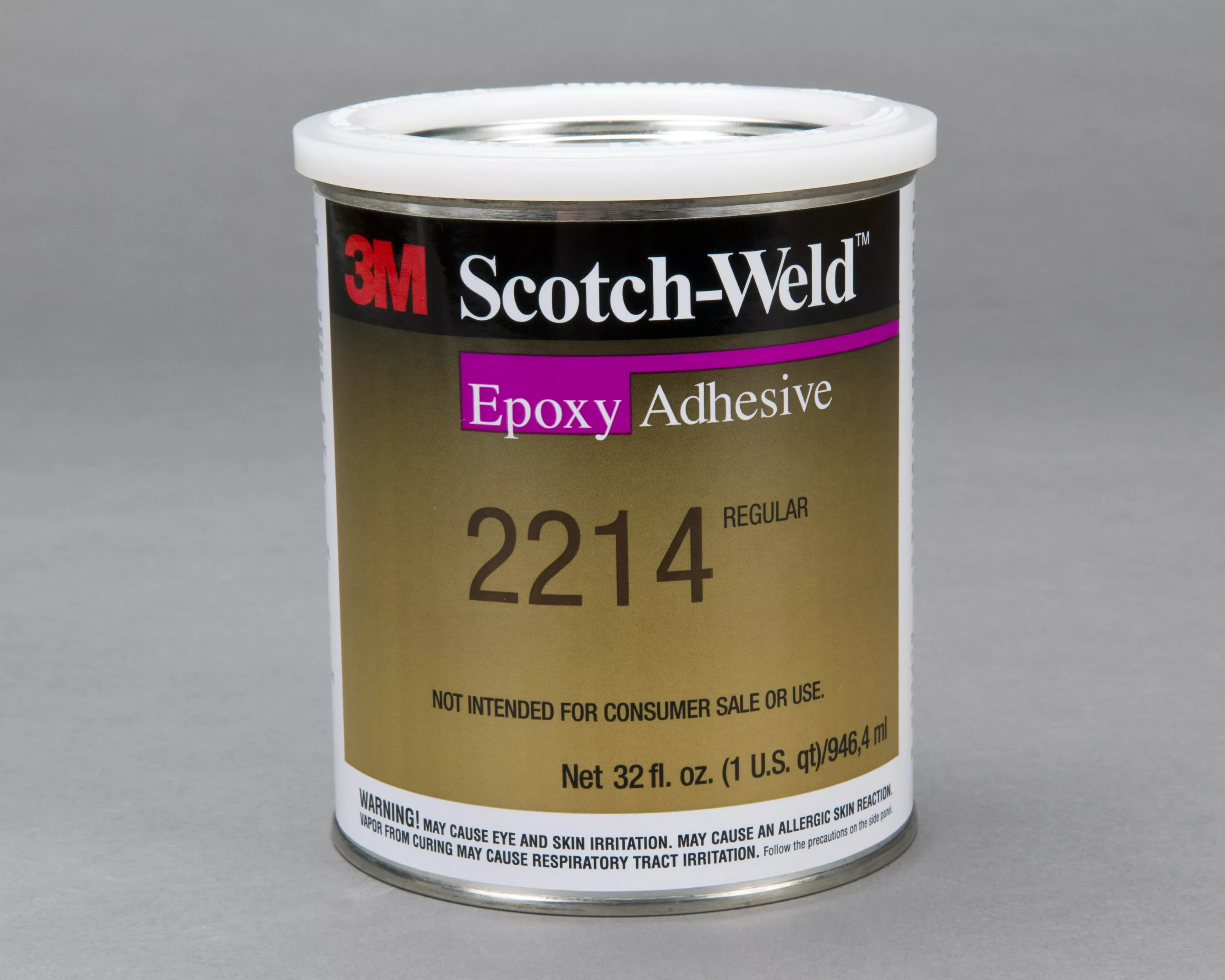 3M™ Scotch-Weld™ Epoxy Adhesive 2214, Non-Metallic Filled, Cream, 2 fl
oz Tube, 6 Each/Case