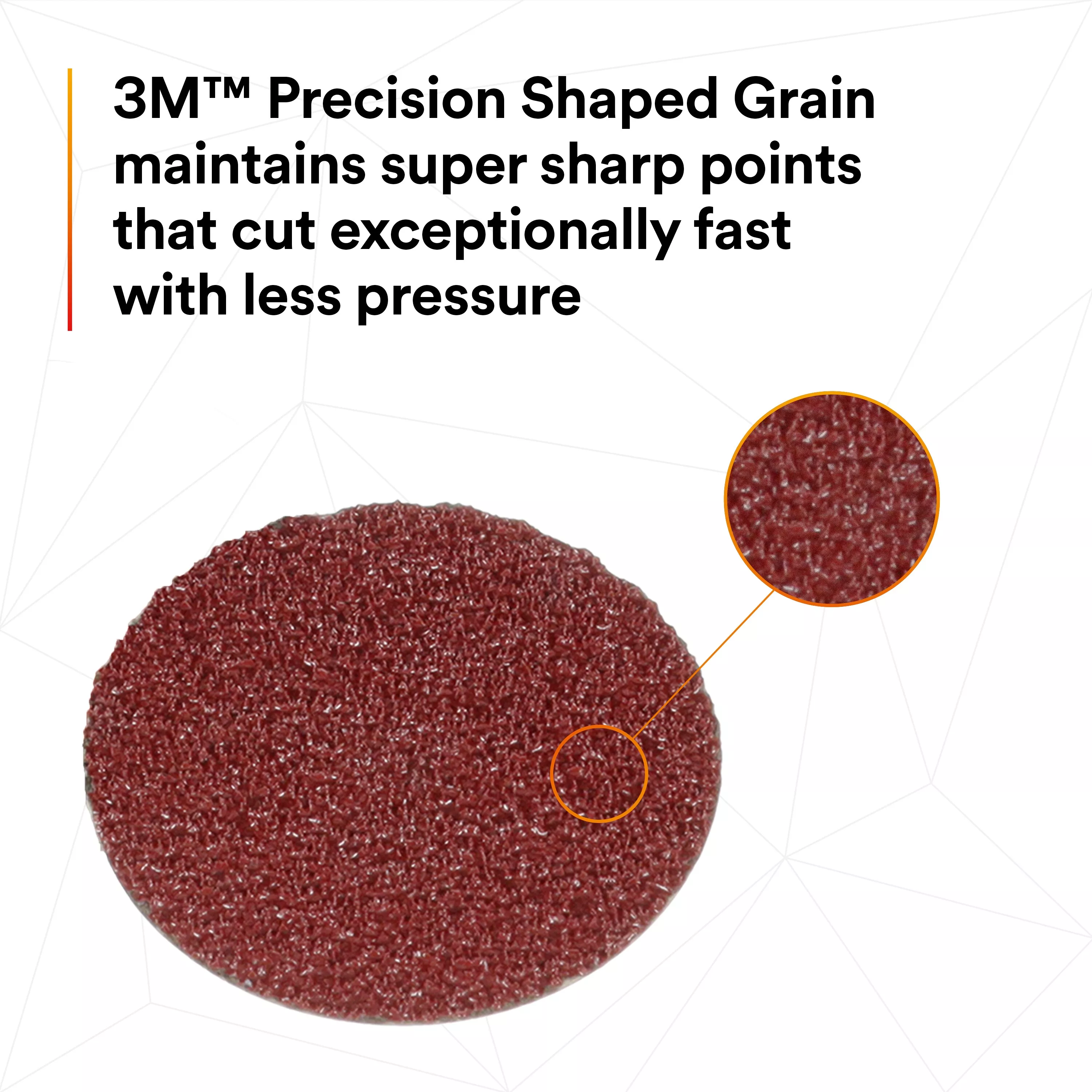 SKU 7000044902 | 3M™ Cubitron™ II Roloc™ Fibre Disc 982C