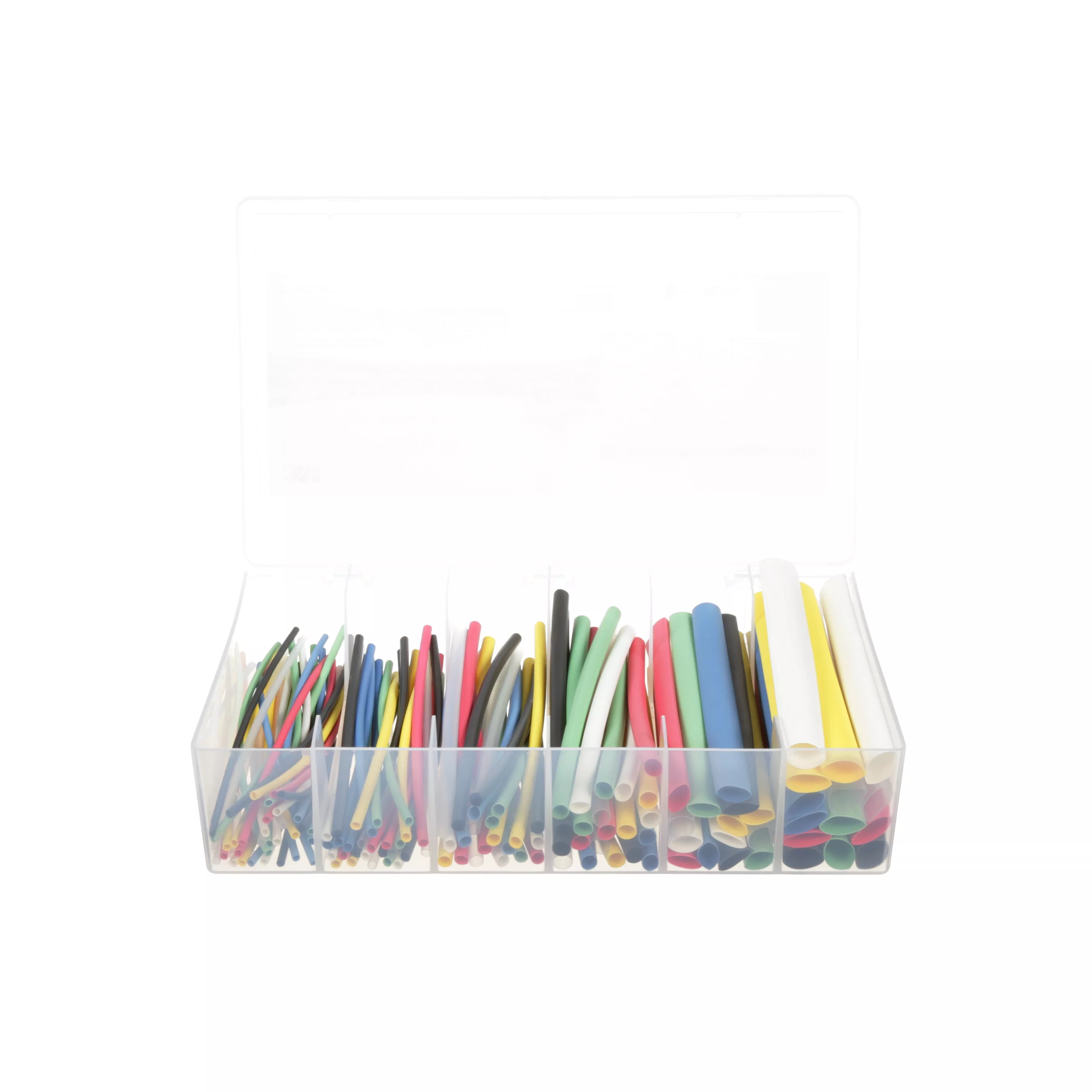 SKU 7000031588 | 3M™ Heat Shrink Tubing FP-301-Color-Assortment: 5 Kits/Case