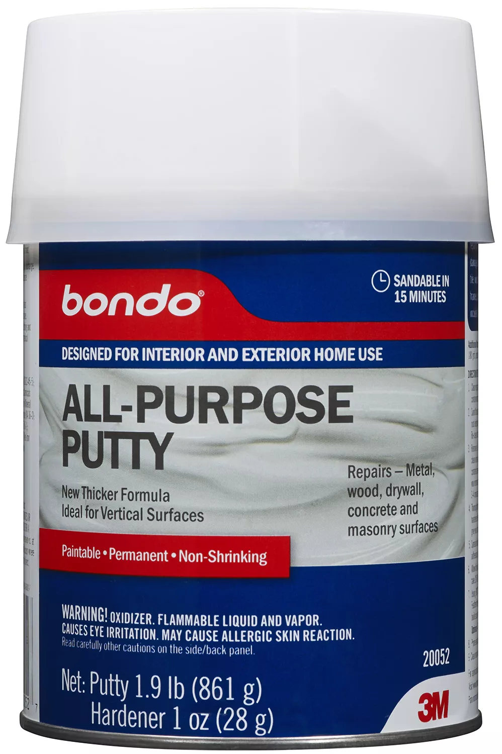 SKU 7010364415 | Bondo® All-Purpose Putty