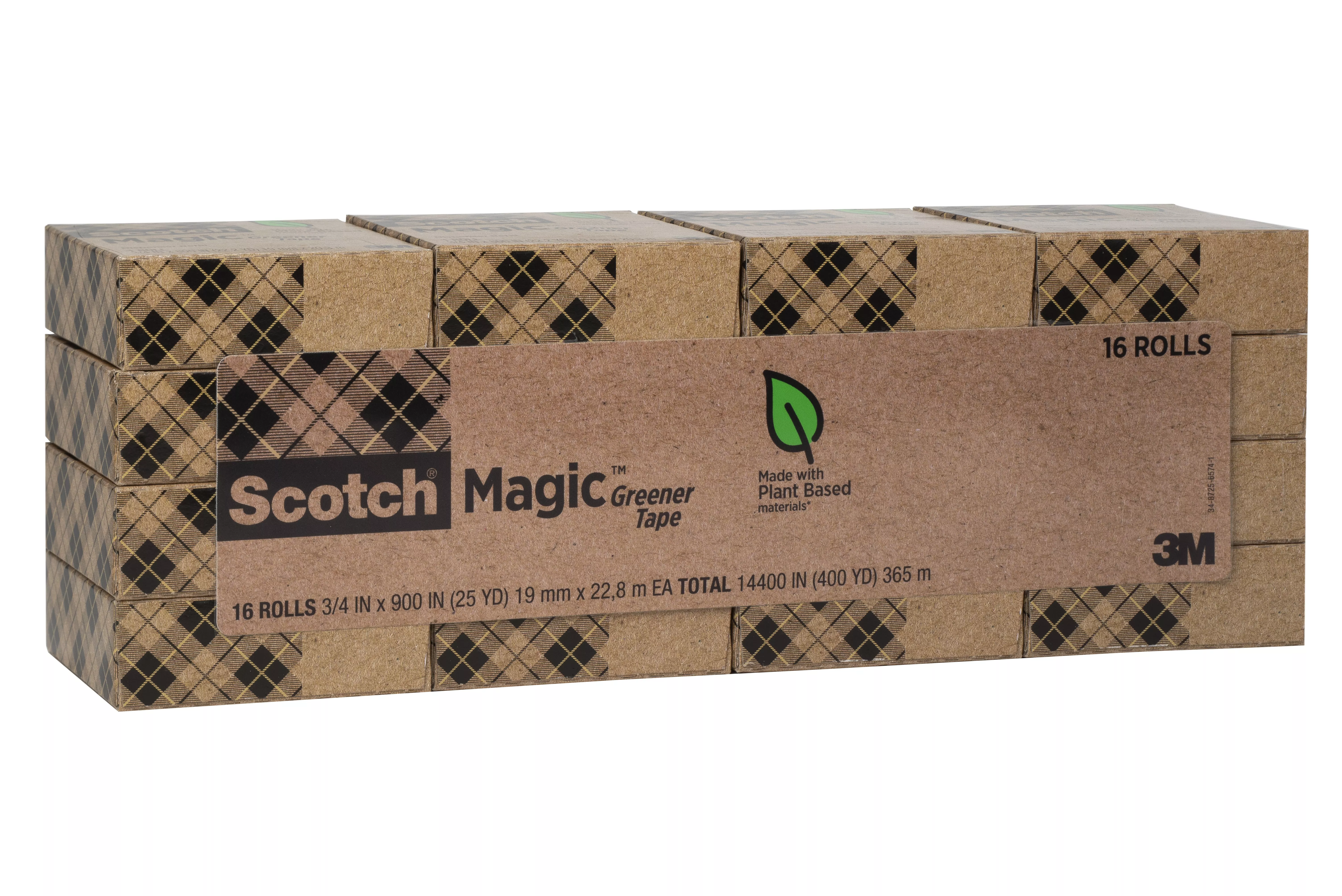 SKU 7100208032 | Scotch® Magic™ Greener Tape 812-16P