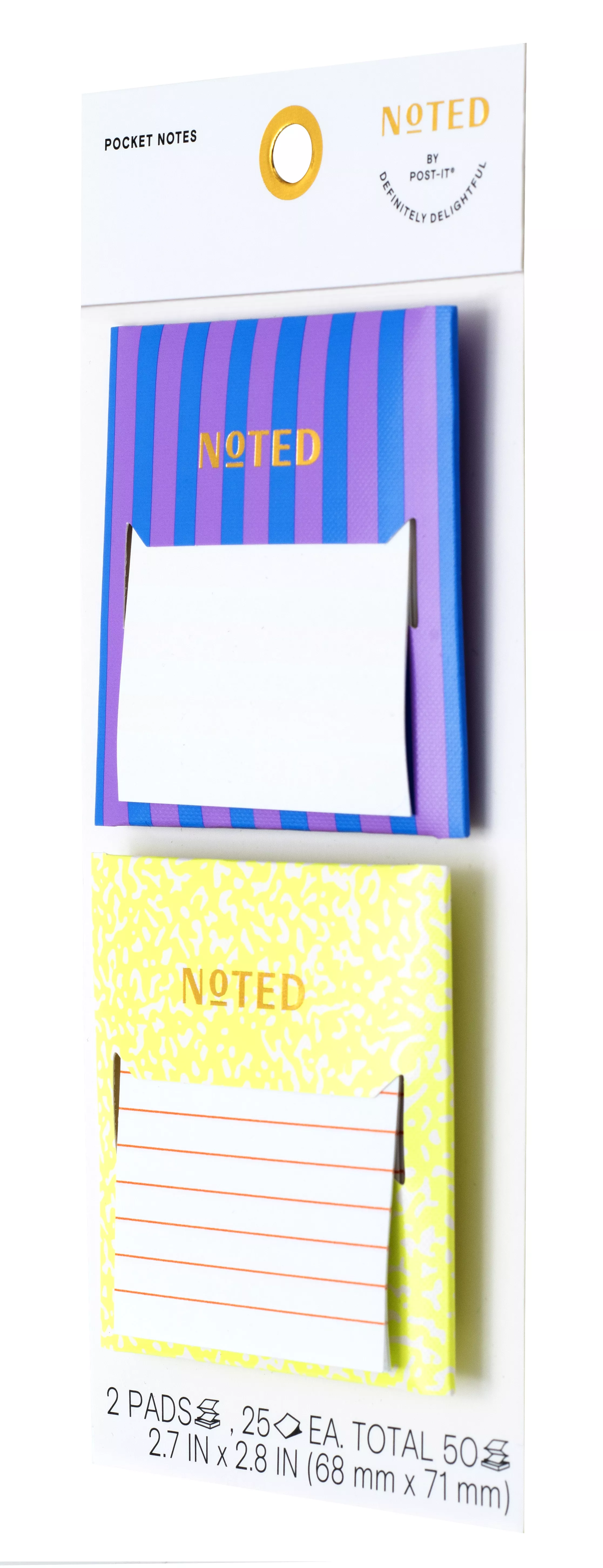 SKU 7100325283 | Post-it® Pocket Notes NTD9-PKT-1