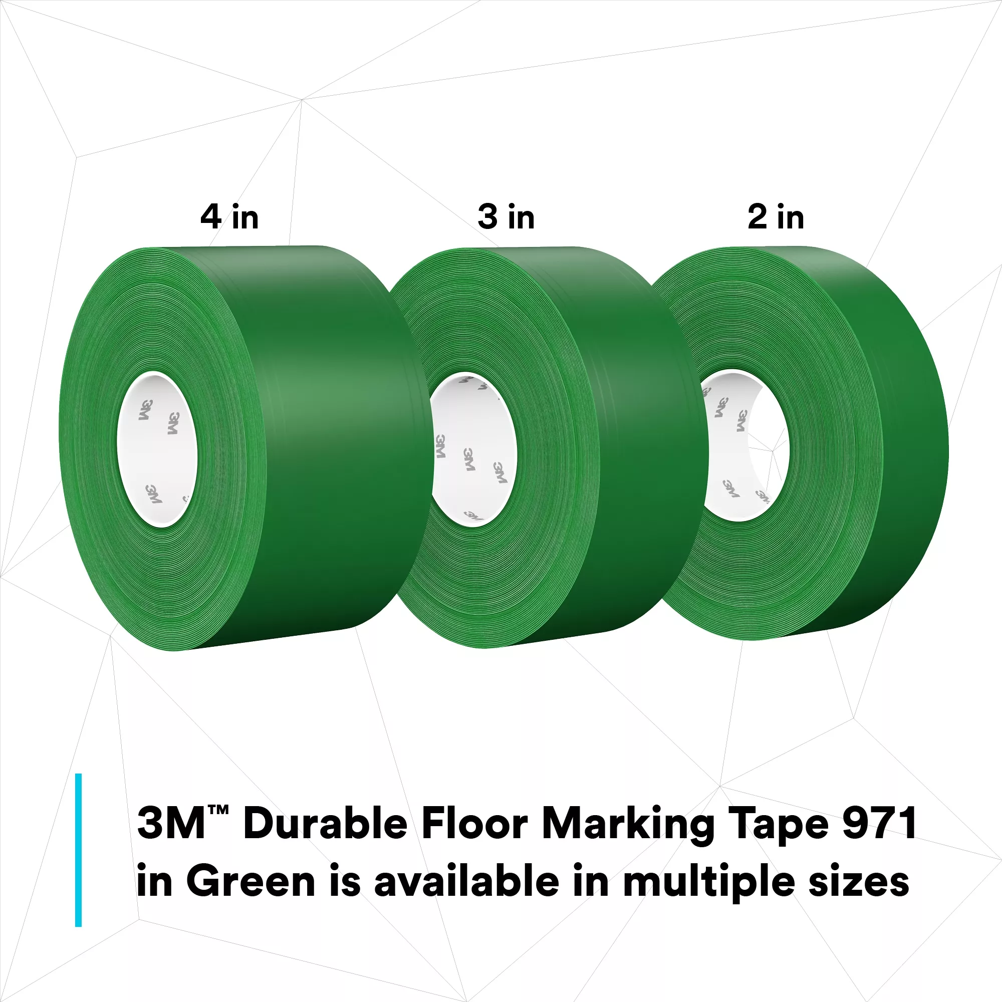 Product Number 971 | 3M™ Durable Floor Marking Tape 971
