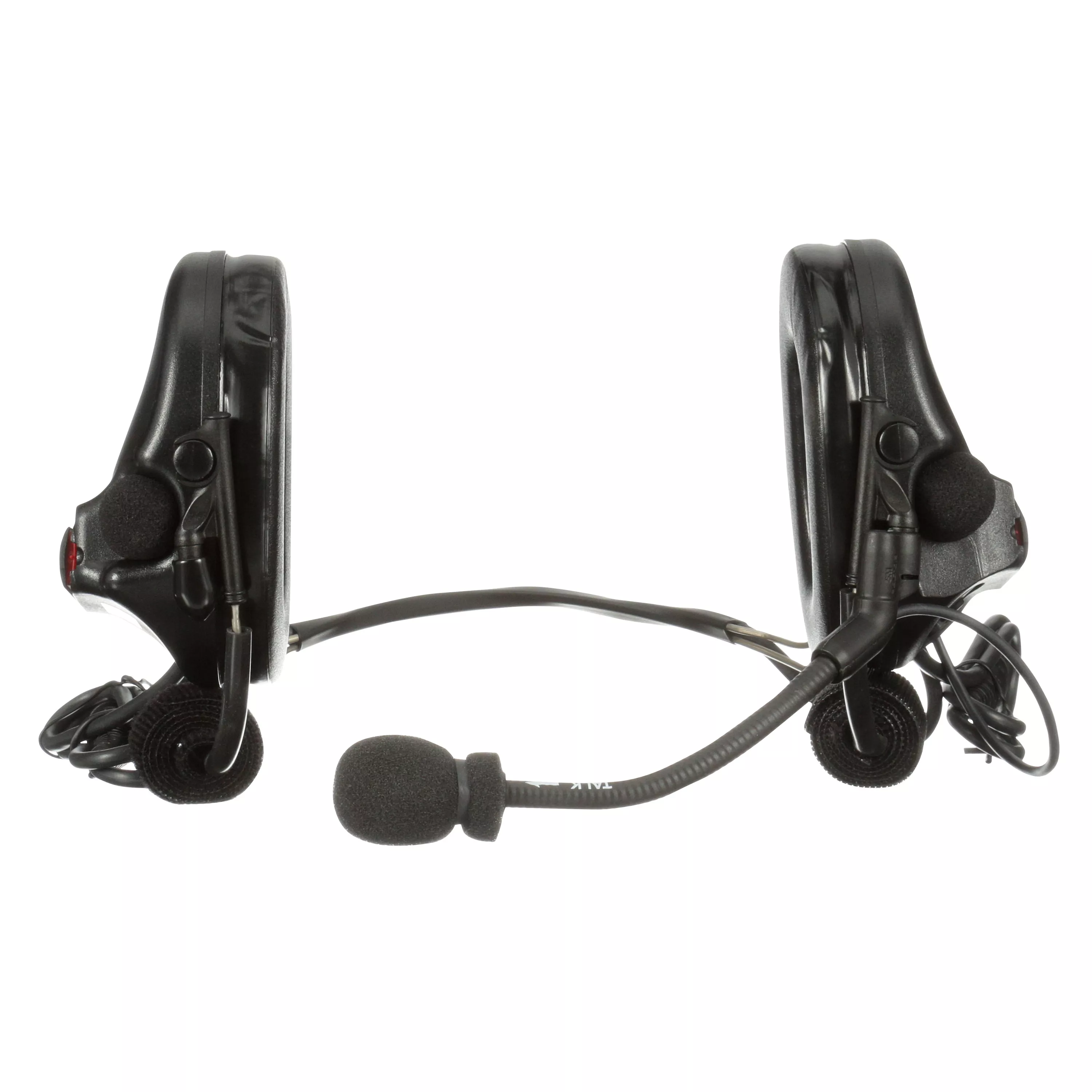 3M™ PELTOR™ SwatTac V Headset MT20H682BB-19 SV, Neckband, Dual Lead, Standard Dynamic Mic, NATO Wiring, Black, 10 ea/Case