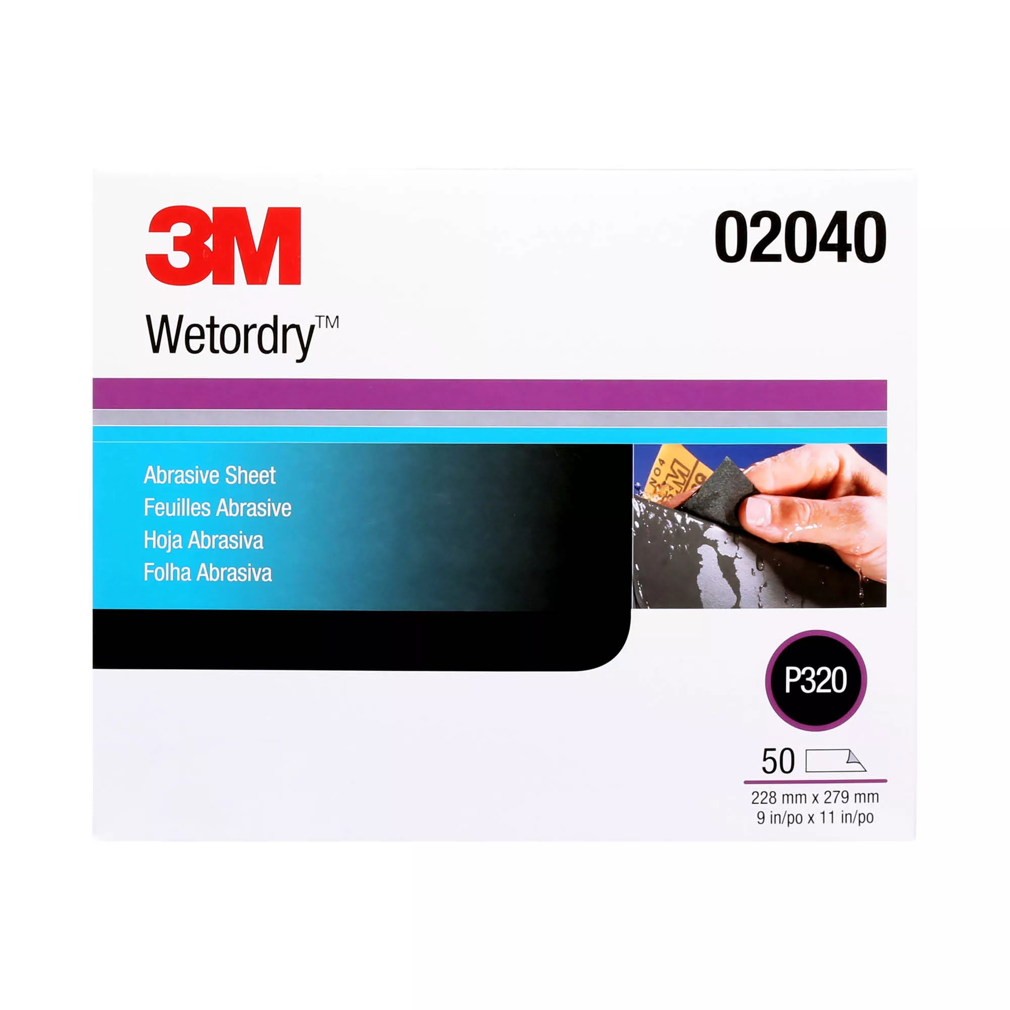 Product Number 213Q | 3M™ Wetordry™ Abrasive Sheet 213Q