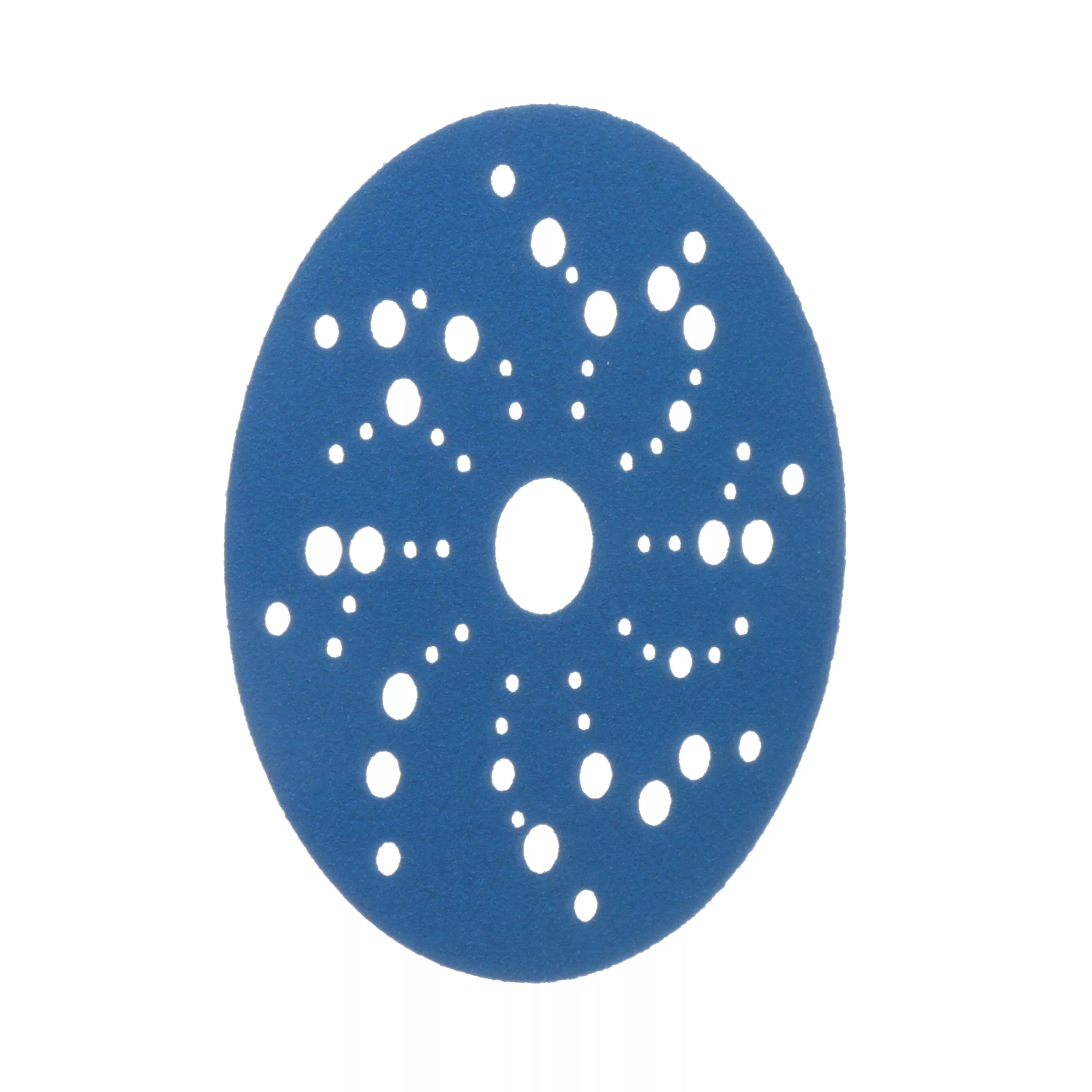 SKU 7100090976 | 3M™ Hookit™ Blue Abrasive Disc 321U Multi-hole