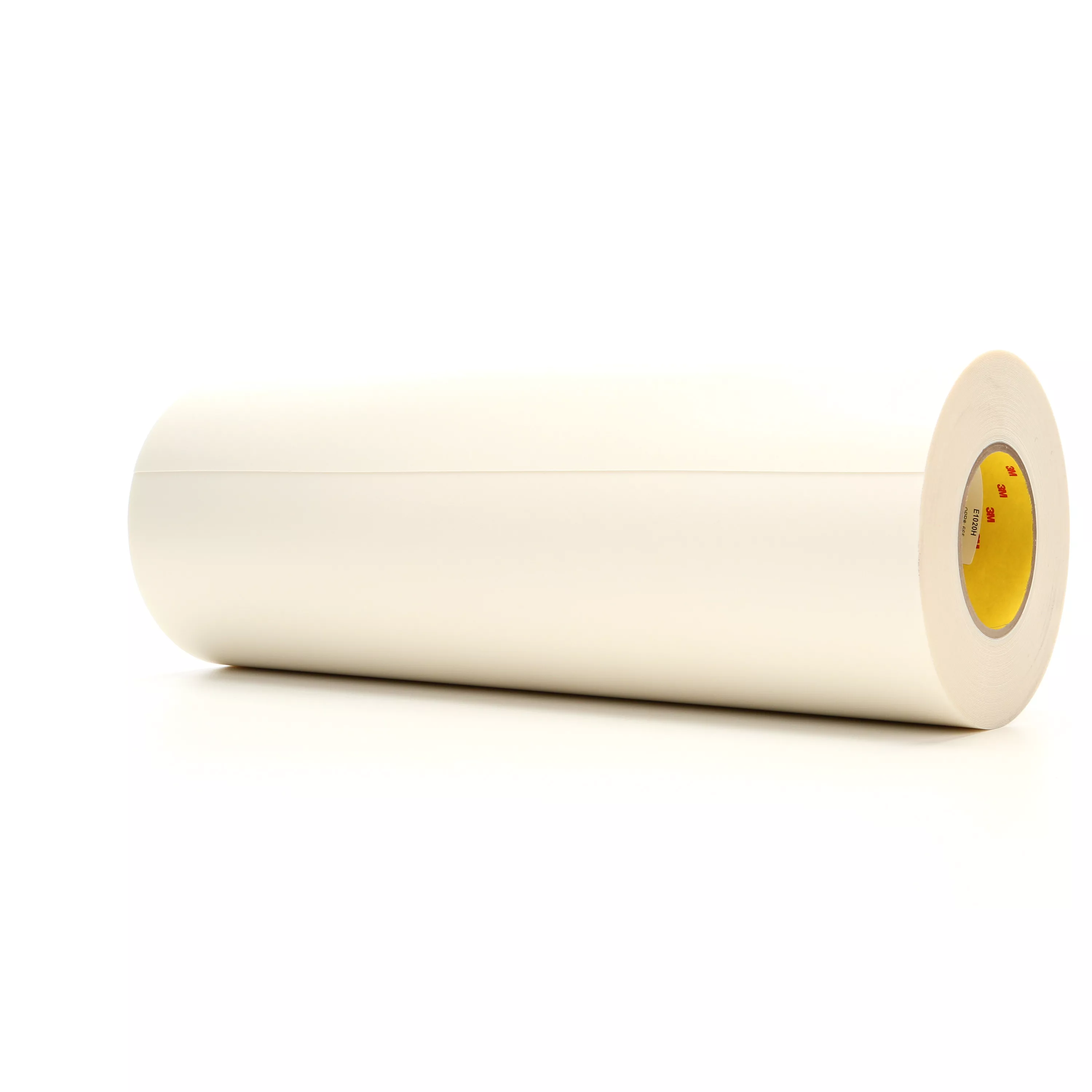 3M™ Cushion-Mount™ Plus Plate Mounting Tape E1020H, White, 18 in x 25 yd, 20 mil, 1 Roll/Case