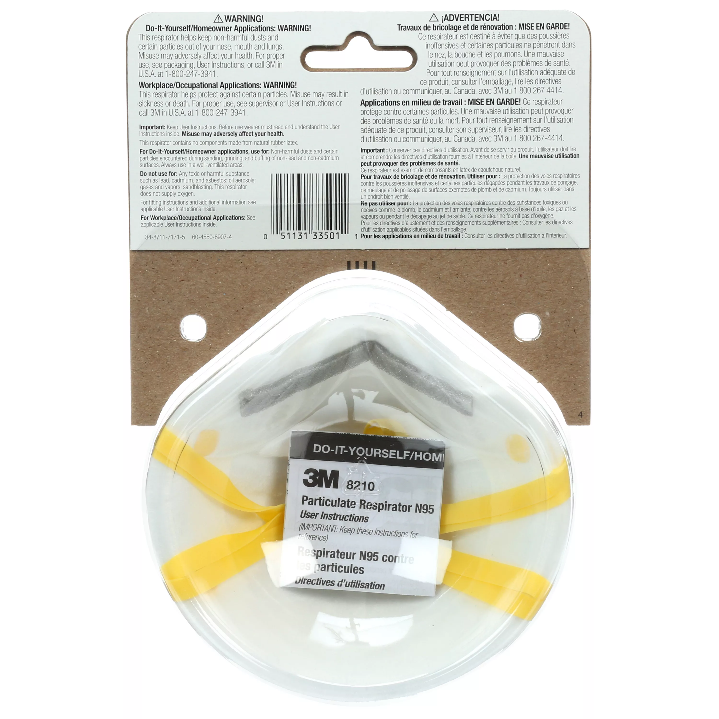 SKU 7000120129 | 3M™ Sanding Respirator