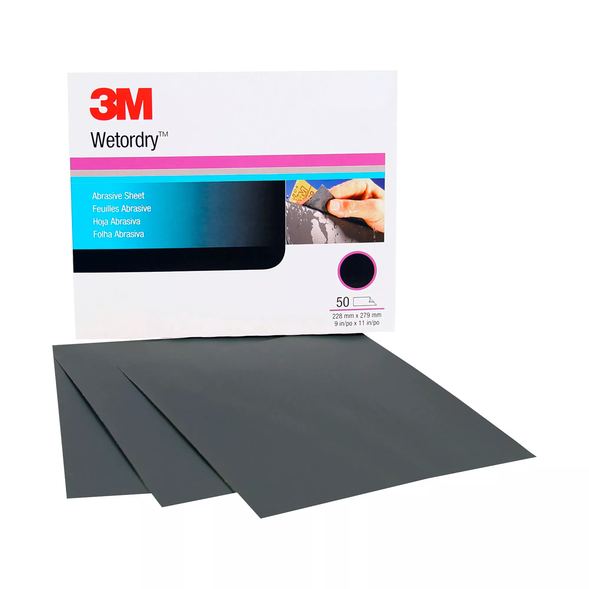 SKU 7100045849 | 3M™ Wetordry™ Abrasive Sheet