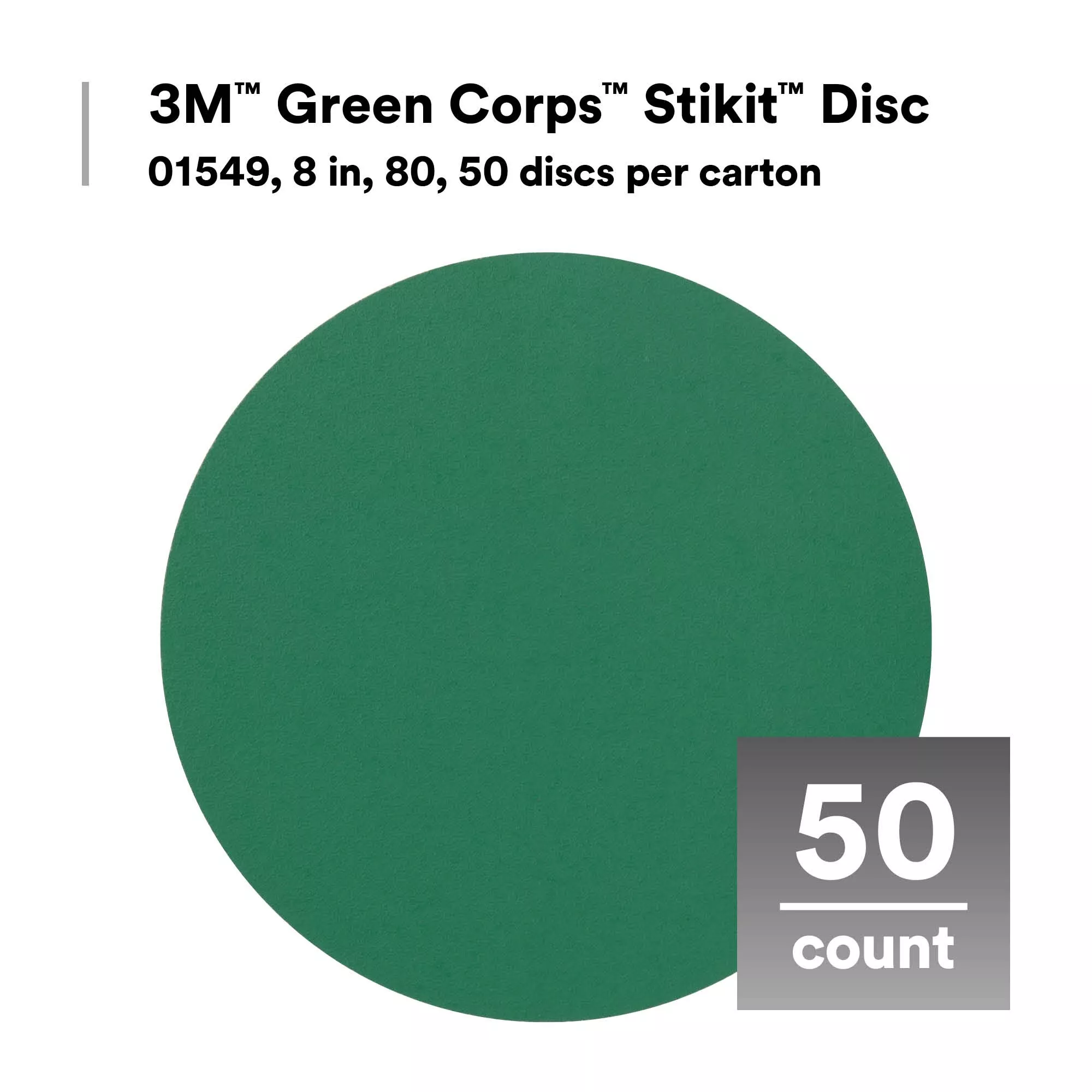 SKU 7000120328 | 3M™ Green Corps™ Stikit™ Production™ Disc