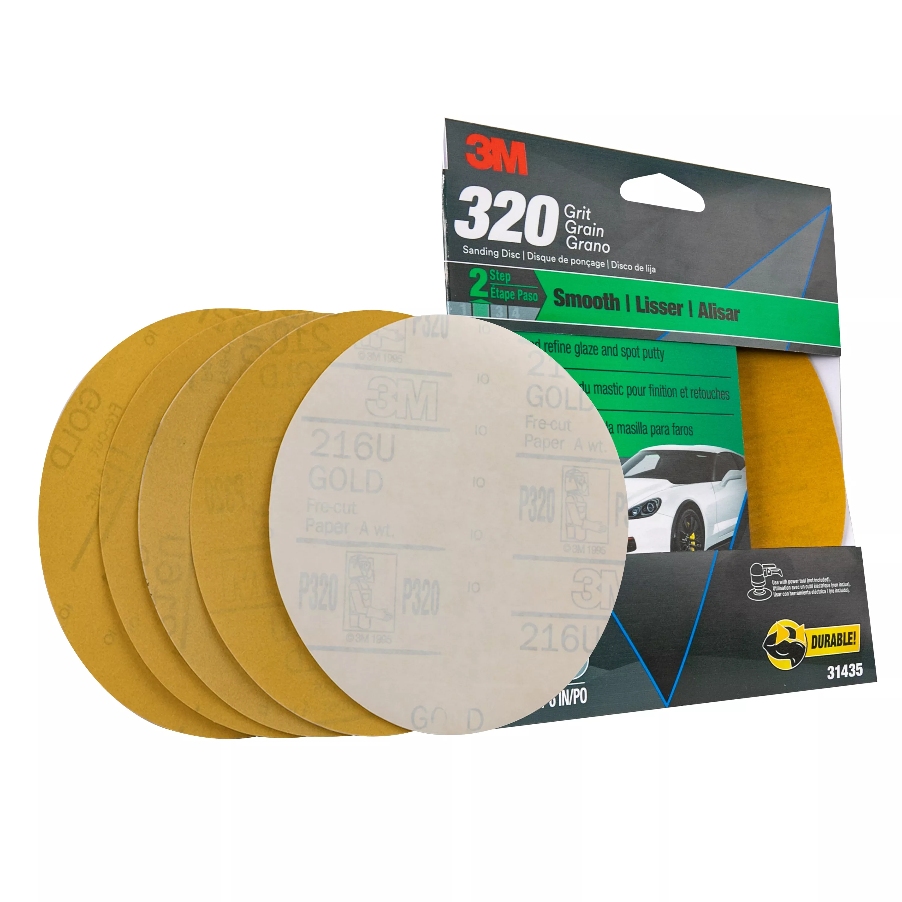 Product Number 31435 | 3M™ Sanding Discs with Stikit™ Attachment