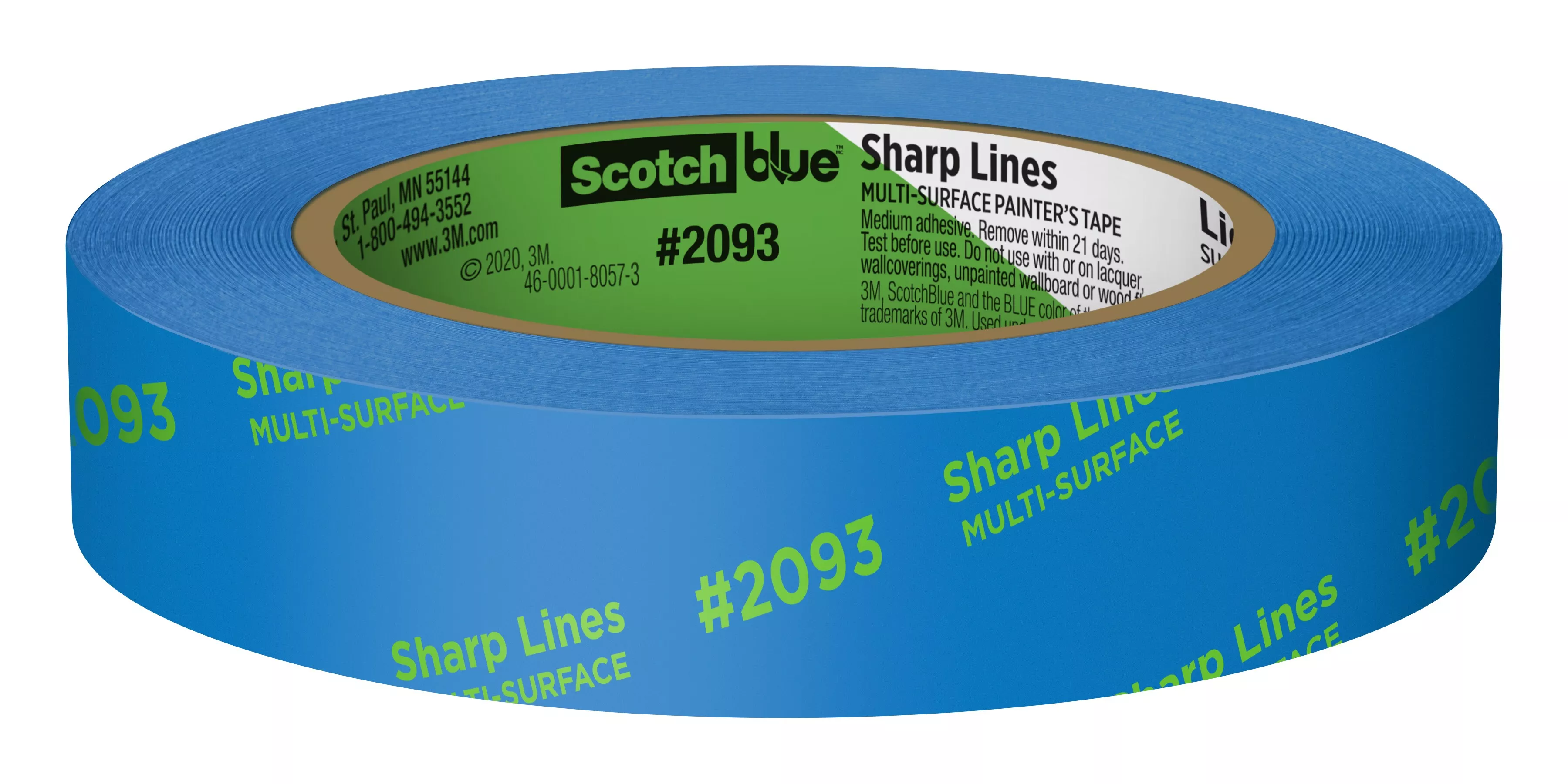 Product Number 2093 | ScotchBlue™ Sharp Lines Painter's Tape 2093-24EC