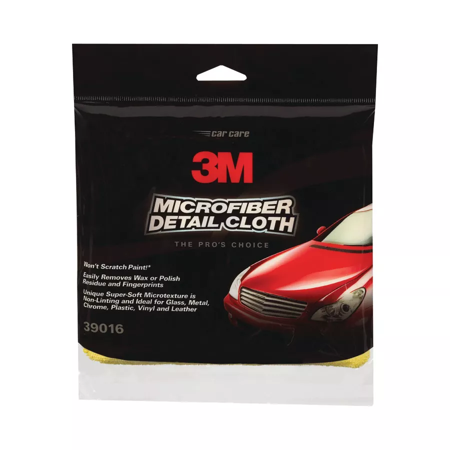 3M™ Microfiber Detail Cloth Clip Strip 39016, Yellow, 1/pk, 12/1