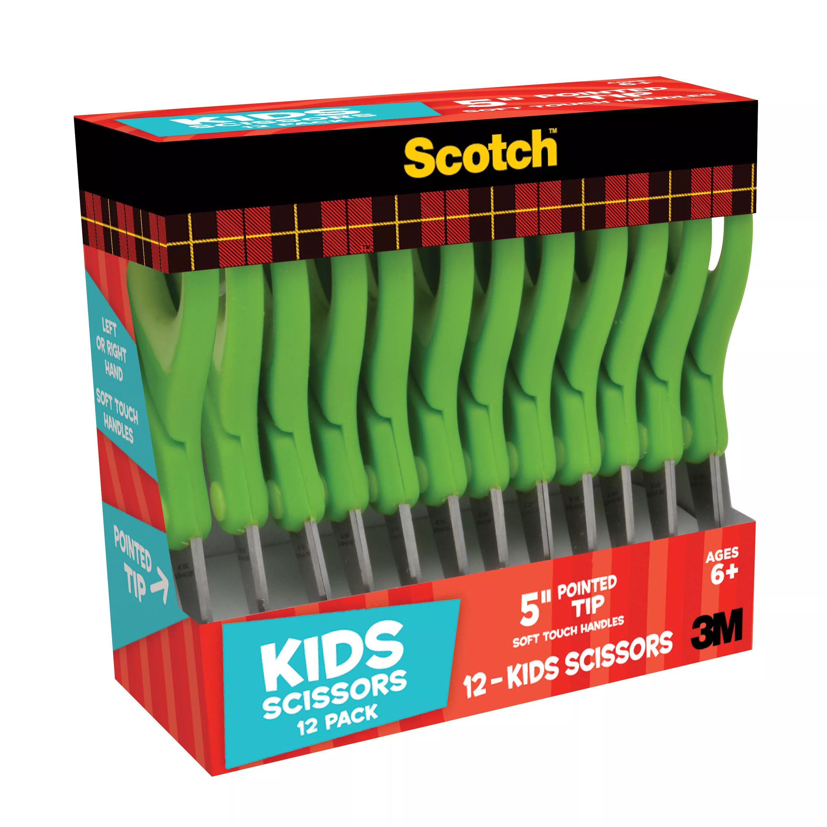 SKU 7100086943 | Scotch™ 12PK Kids Scissors 1442P-12