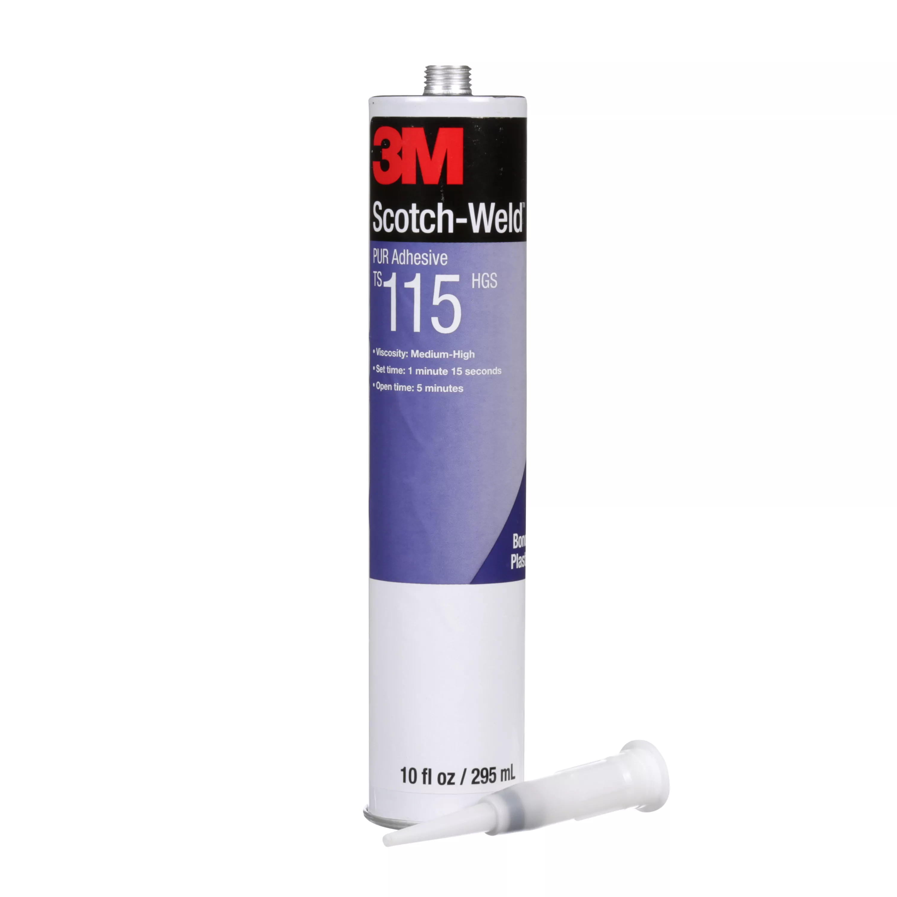 3M™ Scotch-Weld™ PUR Adhesive TS115 HGS, Off-White, 1/10 Gallon
Cartidge, 5 Canister/Case