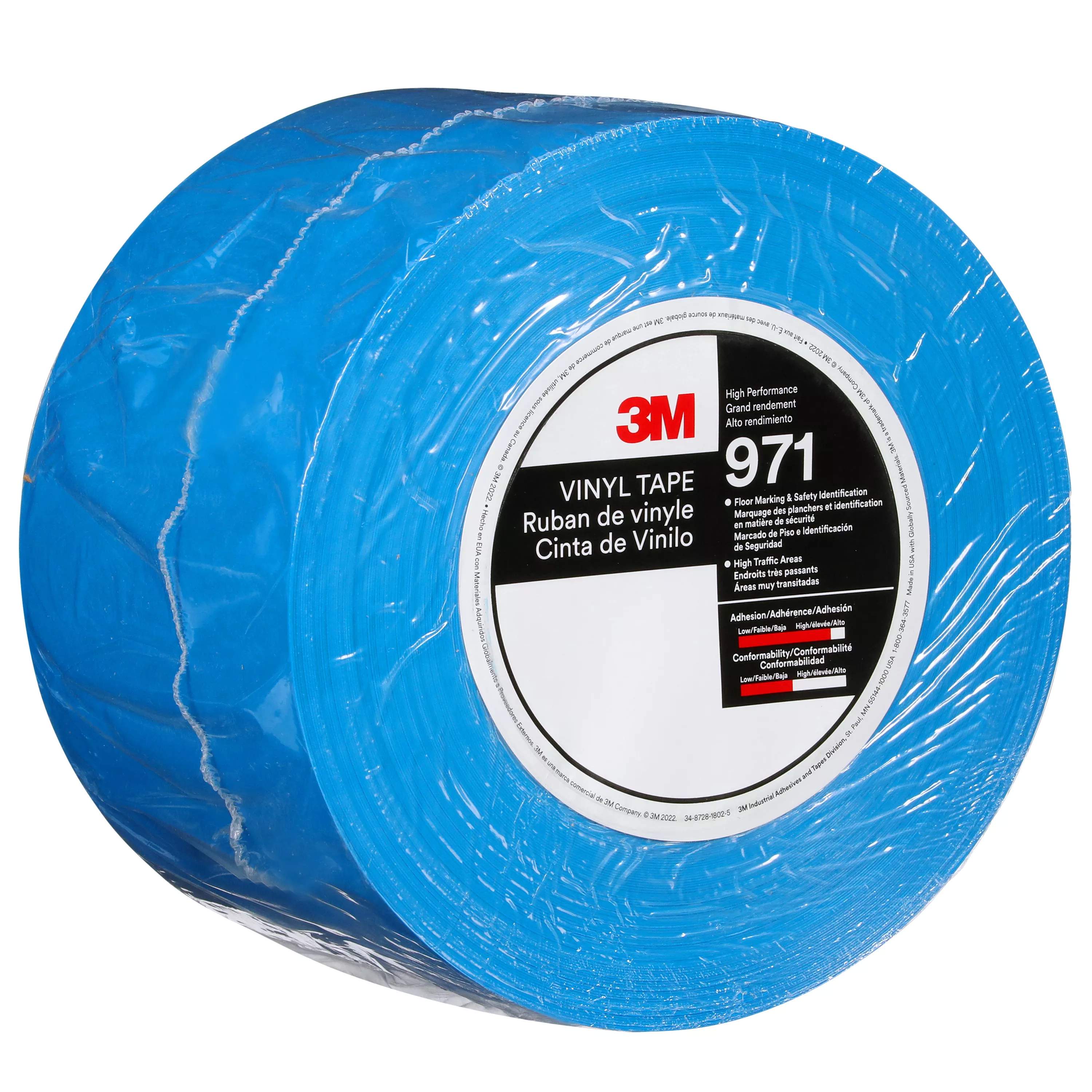 SKU 7100254036 | 3M™ Durable Floor Marking Tape 971