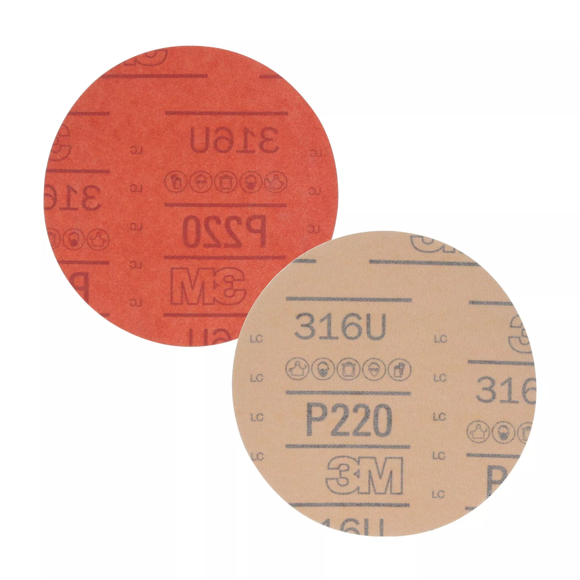 SKU 7000119784 | 3M™ Hookit™ Red Abrasive Disc