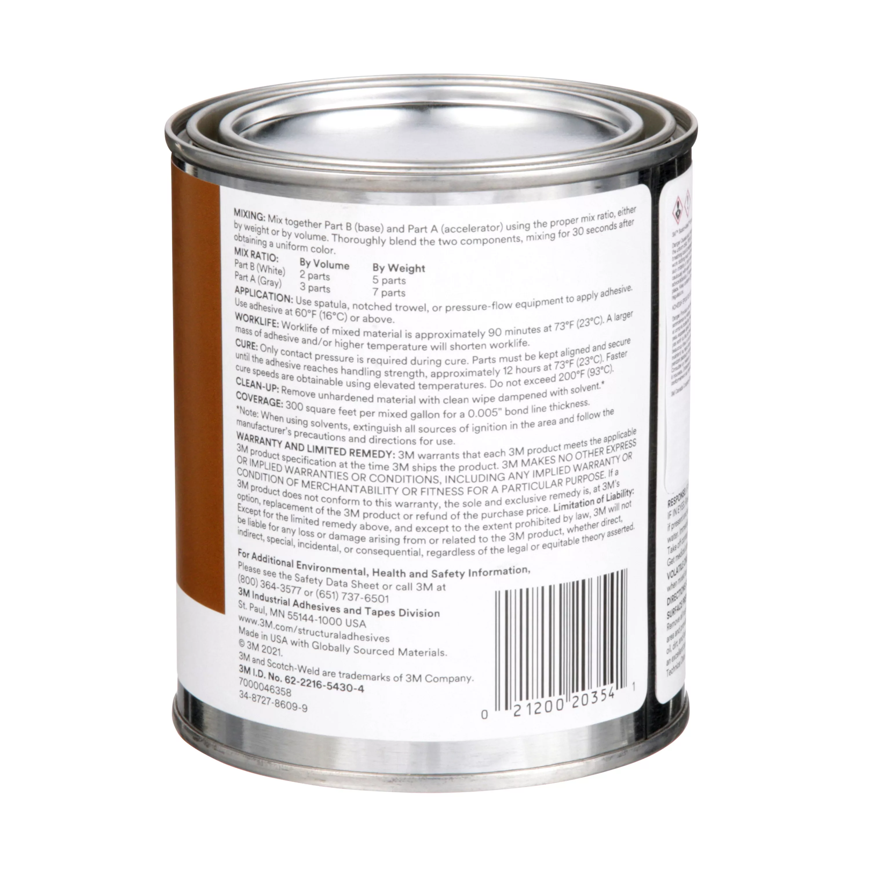 SKU 7000046358 | 3M™ Scotch-Weld™ Epoxy Adhesive 2216