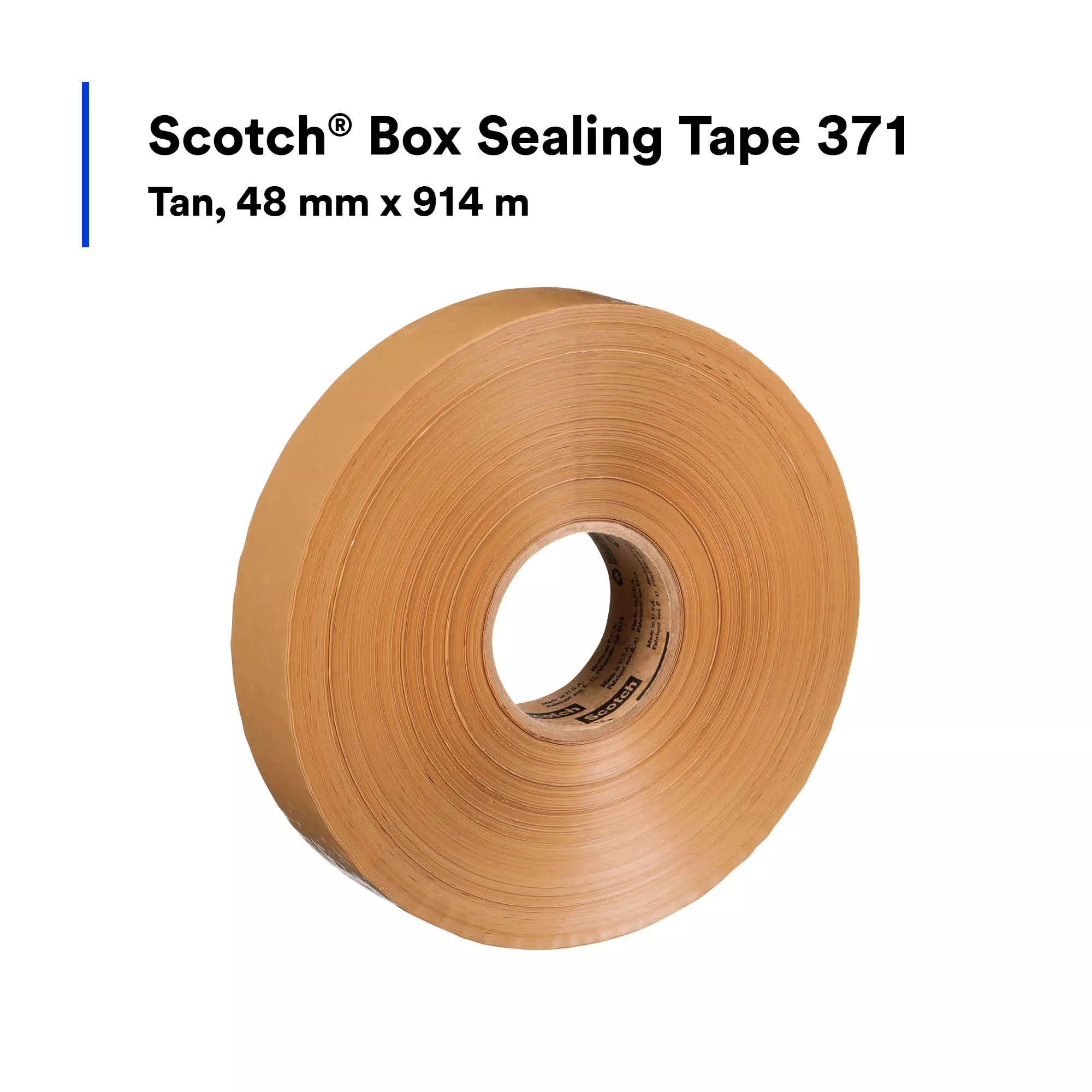 Product Number 371 | Scotch® Box Sealing Tape 371