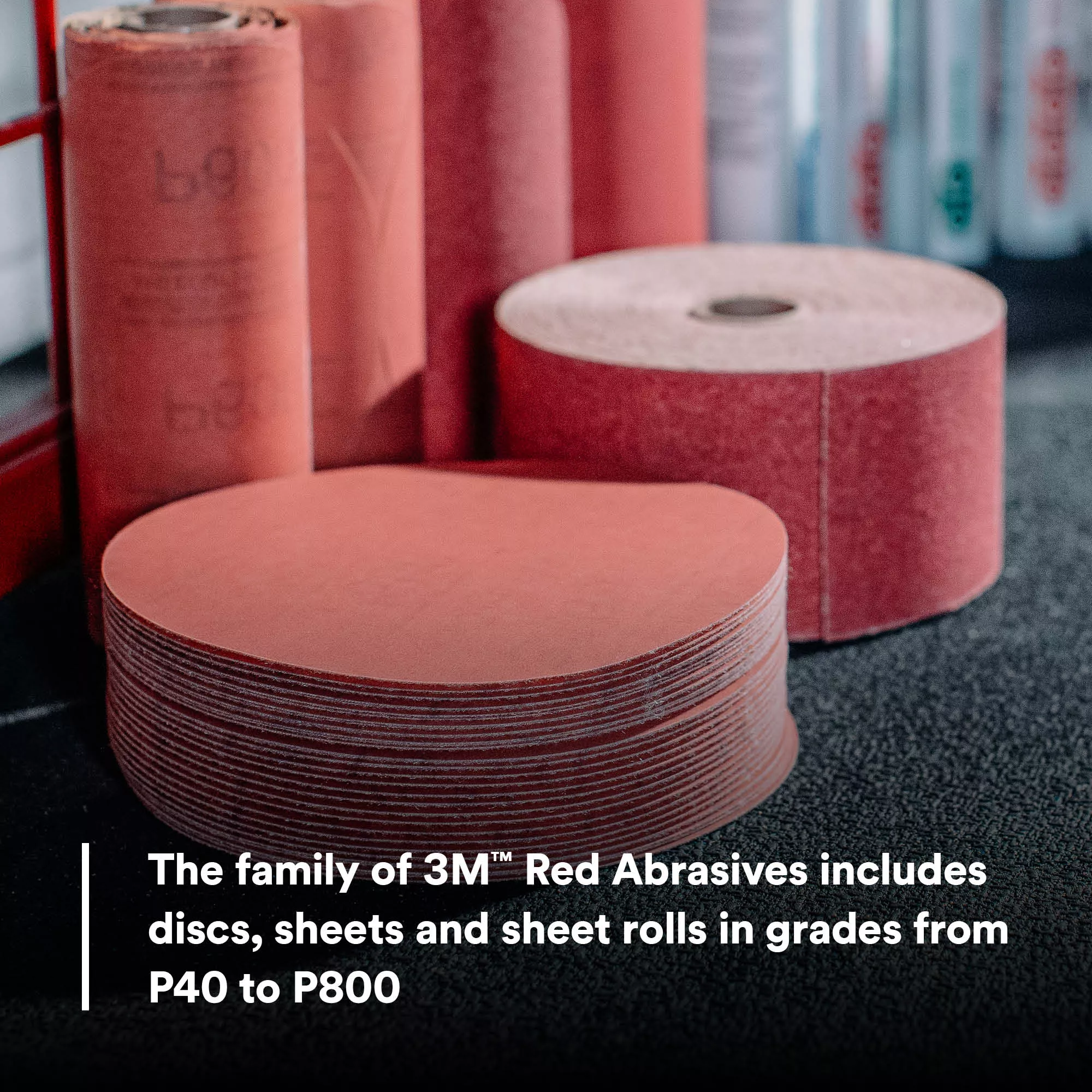 Product Number 316U | 3M™ Hookit™ Red Abrasive Disc