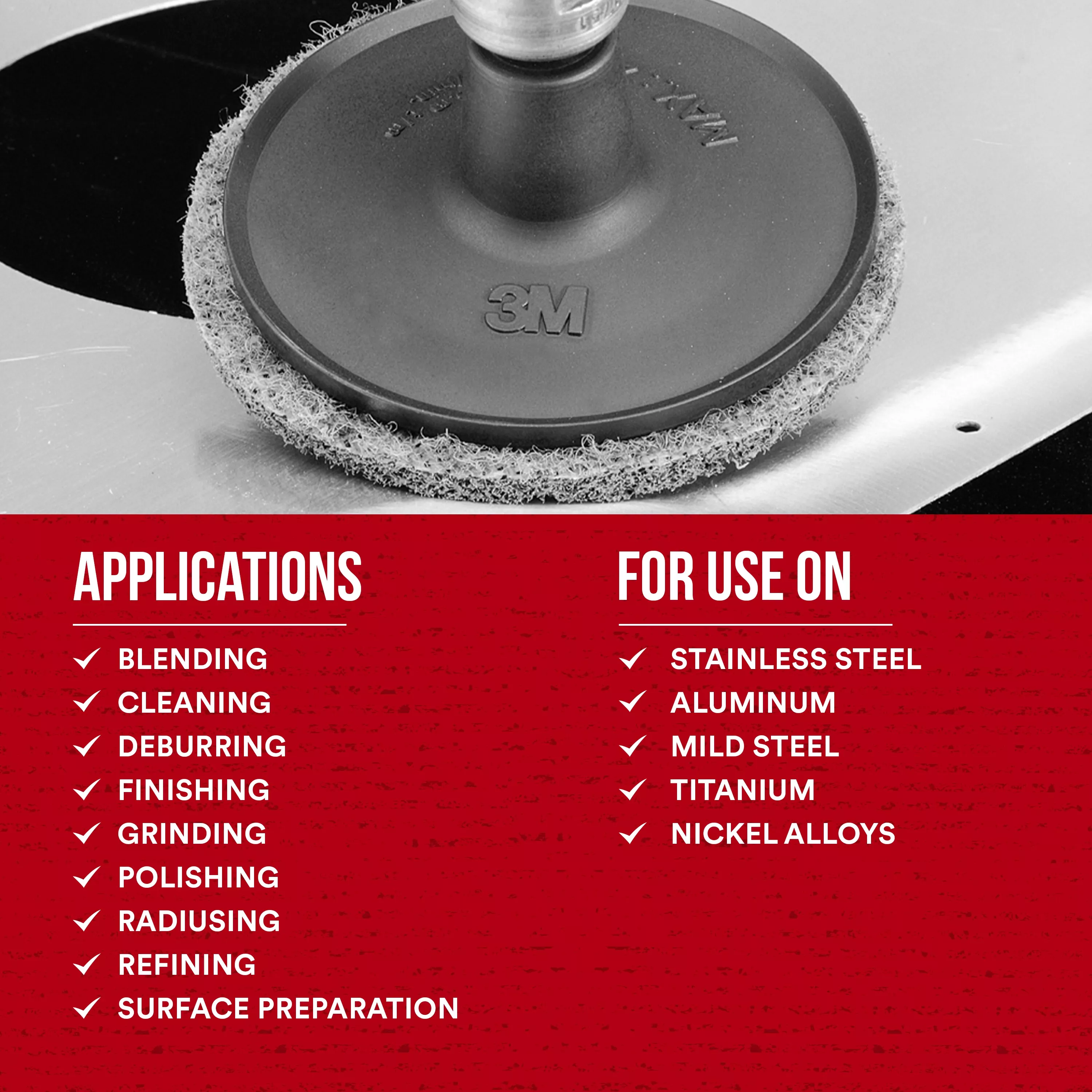 SKU 7010366433 | Scotch-Brite™ Roloc™ Surface Conditioning Disc