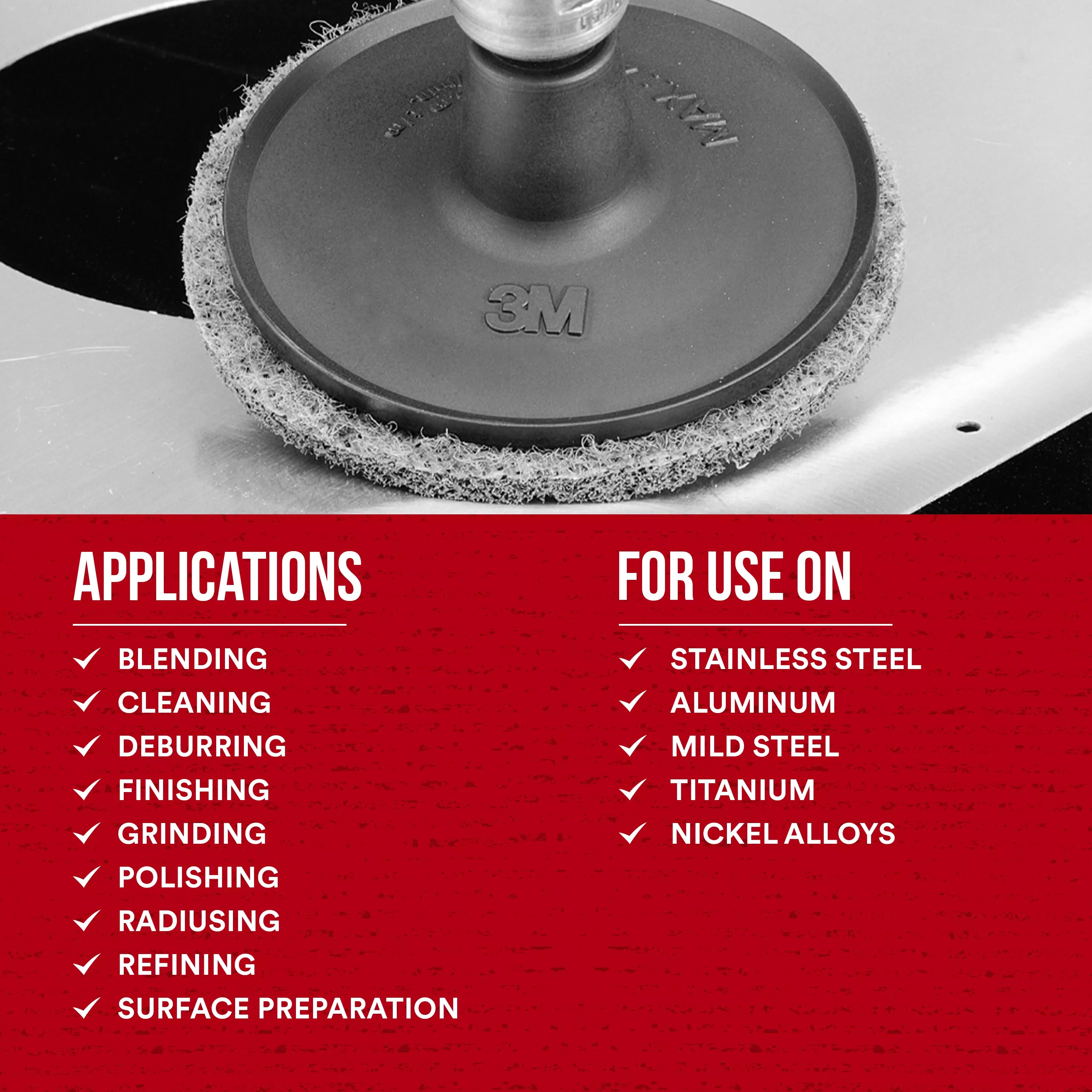 SKU 7000000754 | Scotch-Brite™ Roloc™ Surface Conditioning Disc