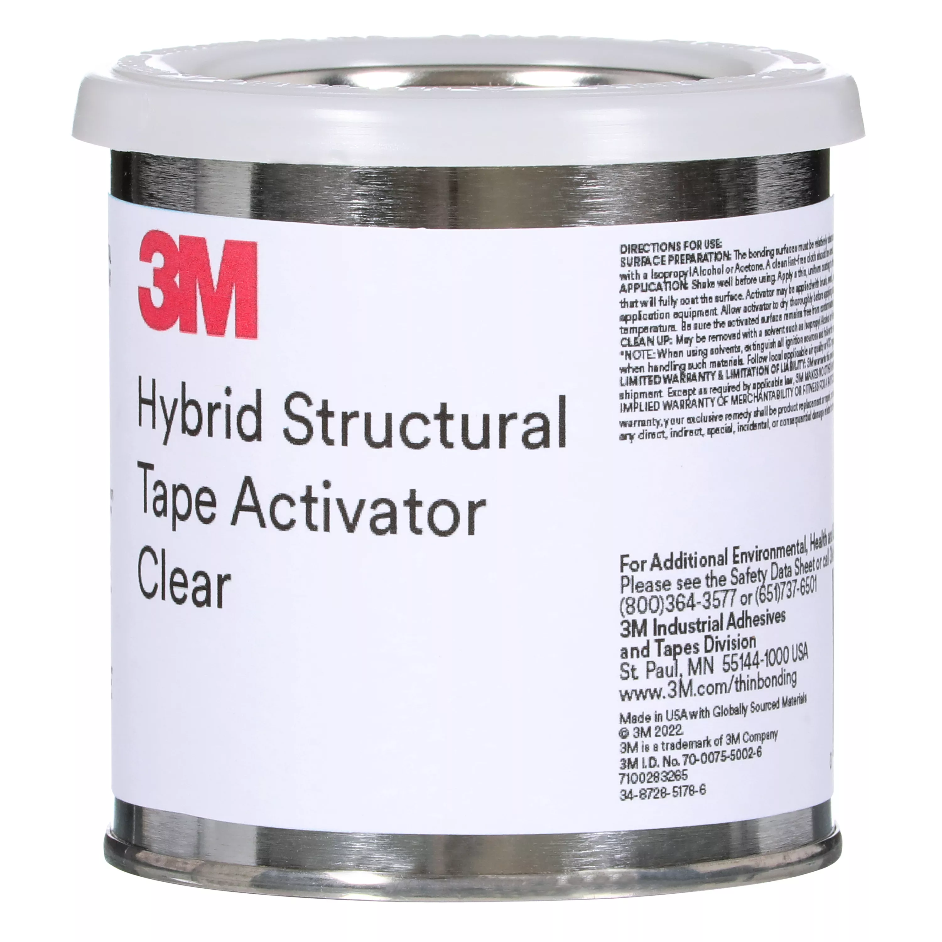 SKU 7100283265 | 3M™ Hybrid Structural Tape Activator