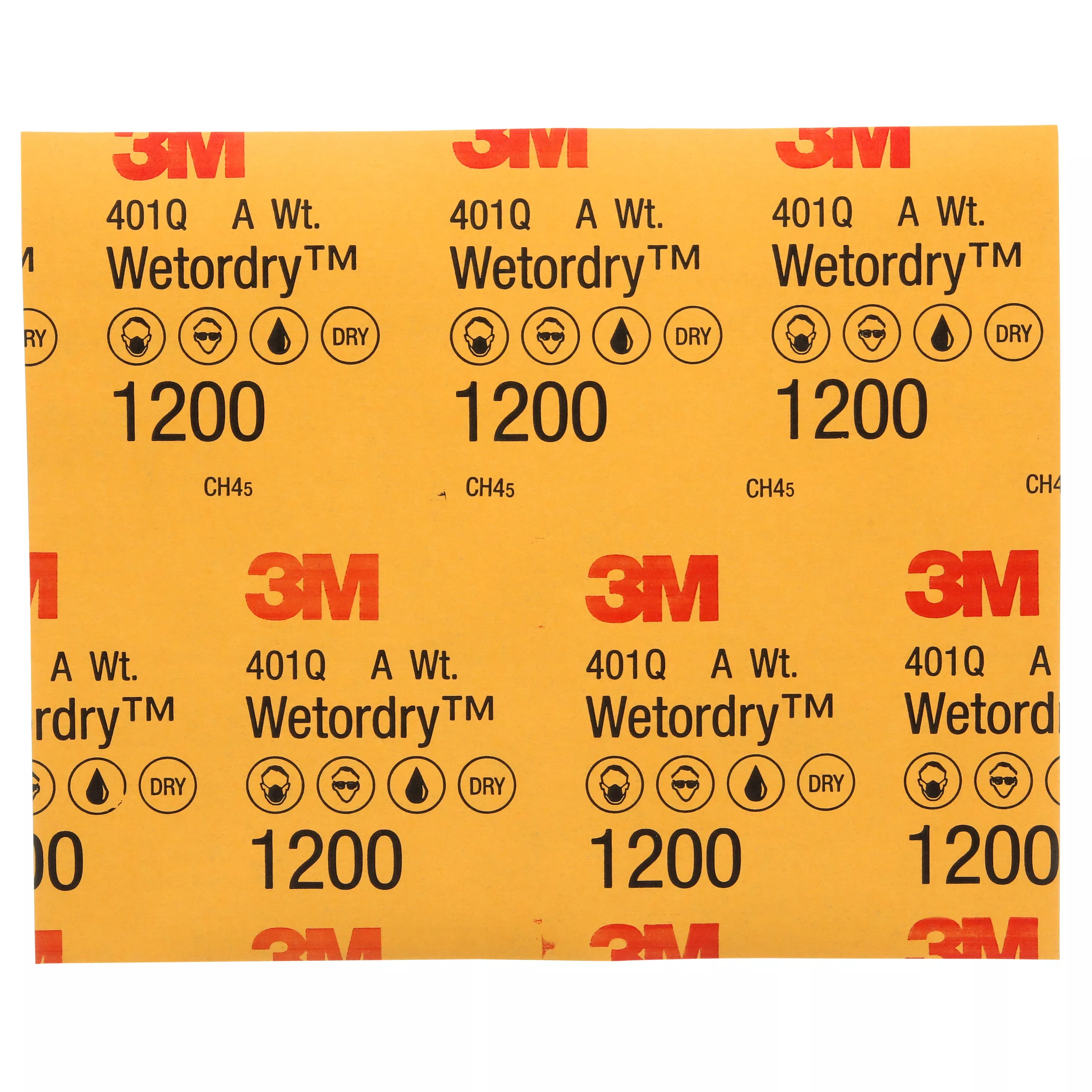 SKU 7100003725 | 3M™ Wetordry™ Abrasive Sheet 401Q