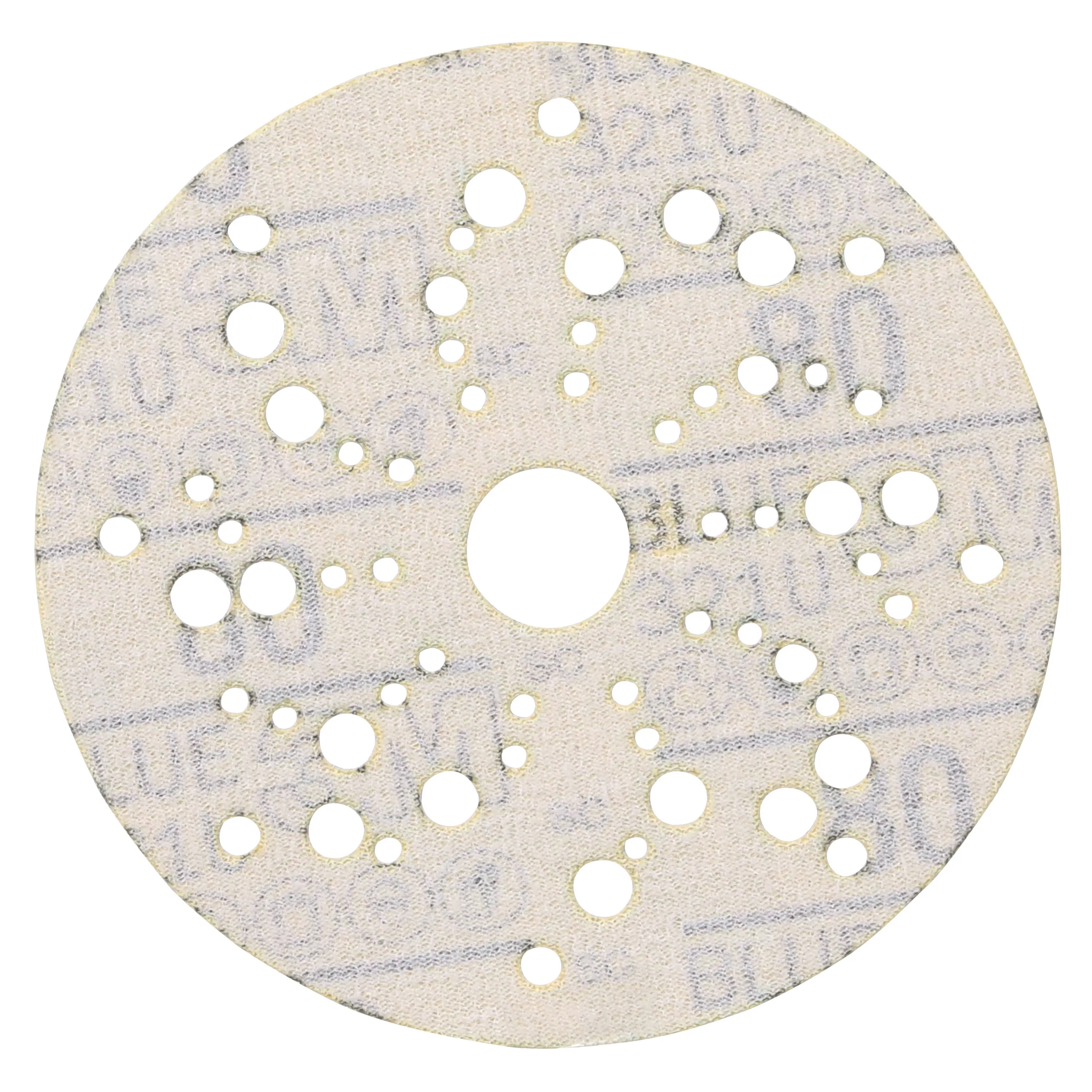 SKU 7100090975 | 3M™ Hookit™ Blue Abrasive Disc 321U Multi-hole