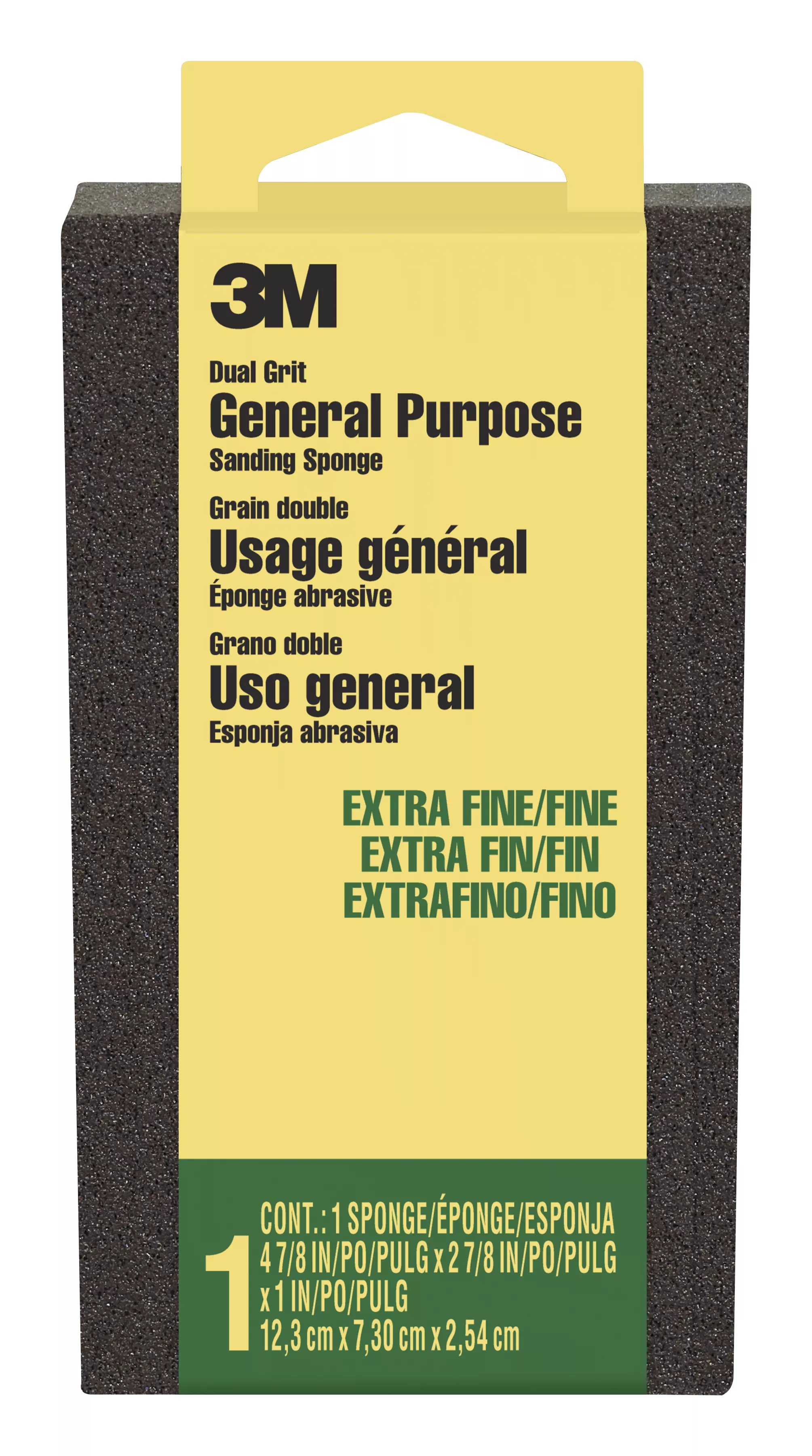 SKU 7100141260 | 3M™ General Purpose Sanding Sponge DSXF-F-ESF-10