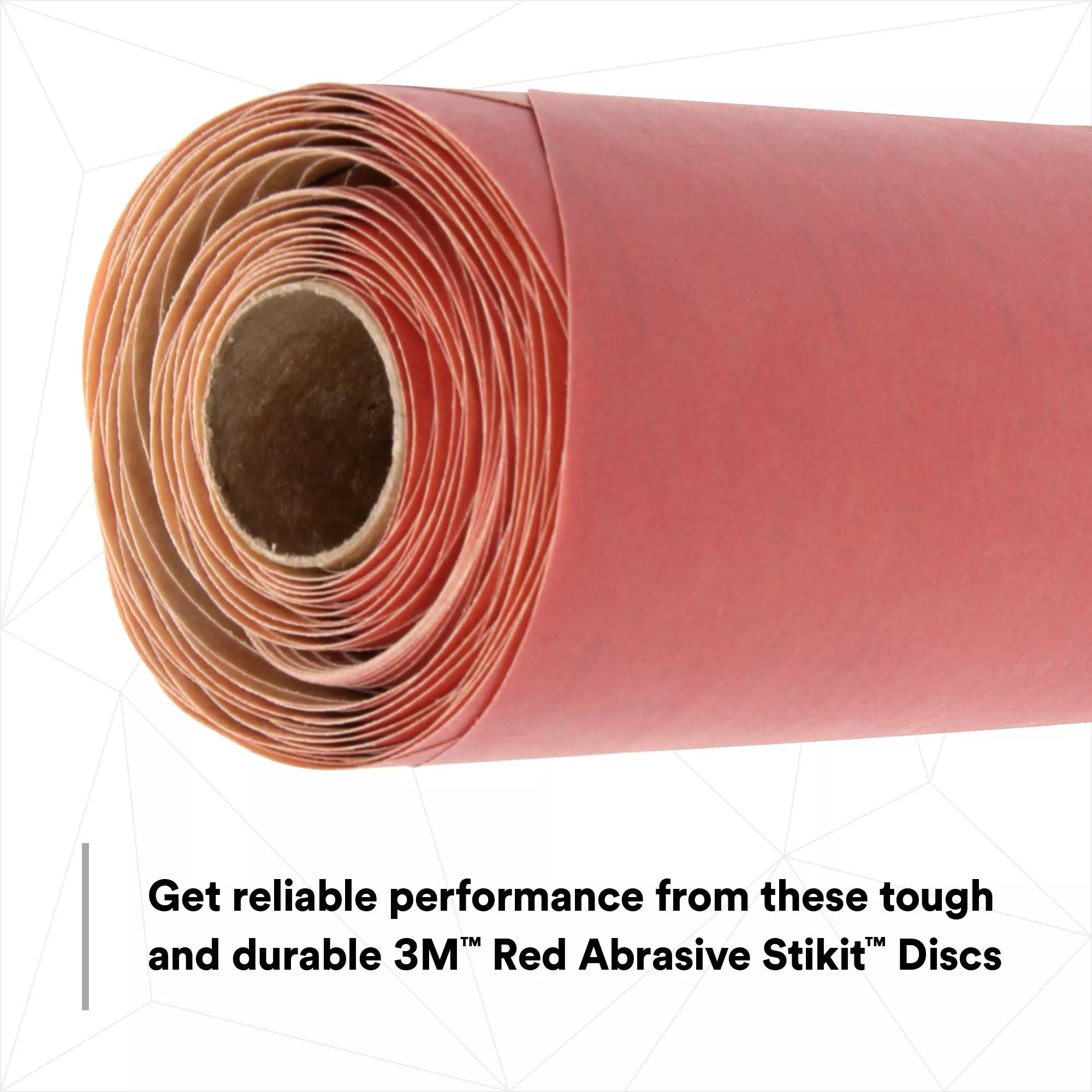 SKU 7000119763 | 3M™ Red Abrasive Stikit™ Disc