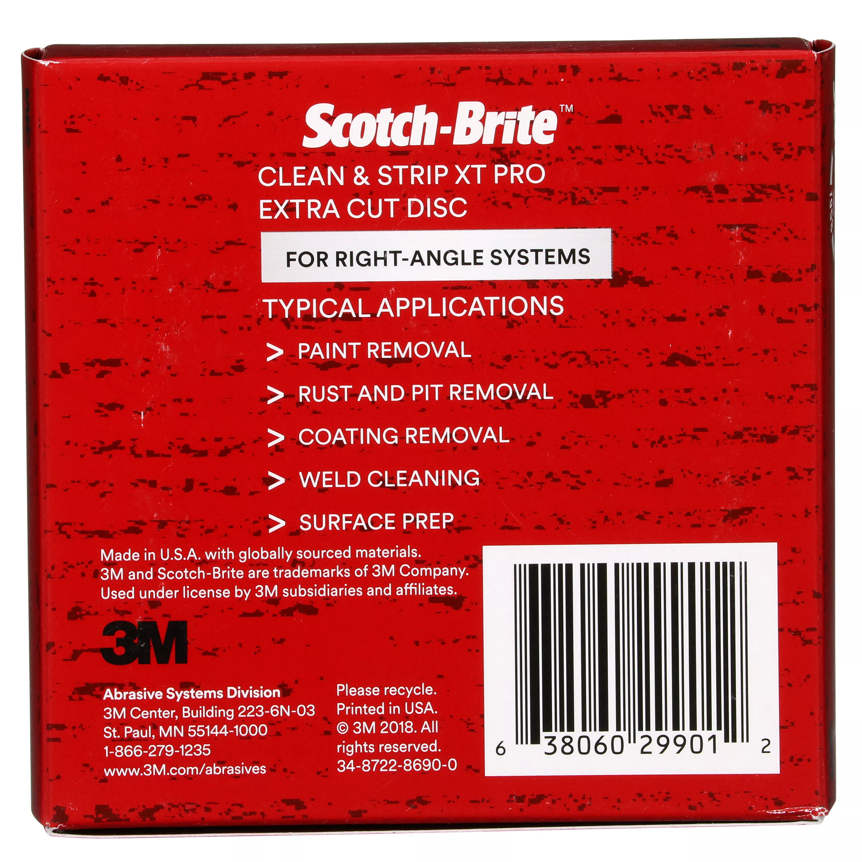 SKU 7100176126 | Scotch-Brite™ Clean and Strip XT Pro Extra Cut Disc