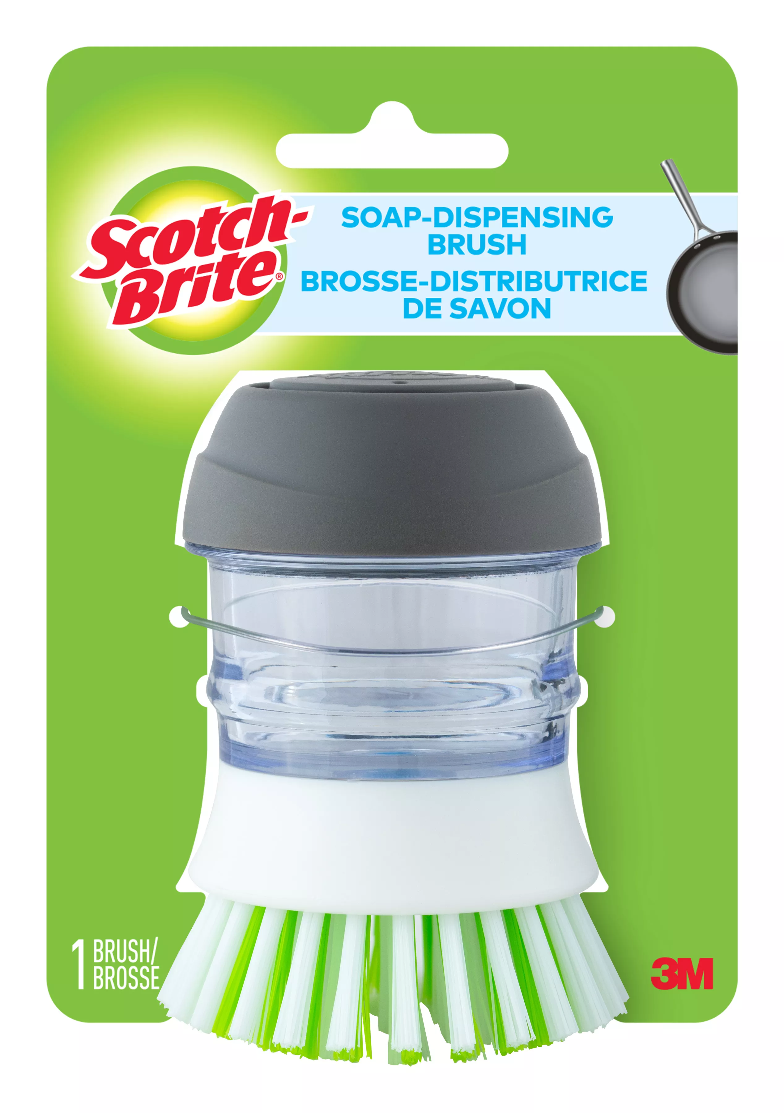 SKU 7100282595 | Scotch-Brite® Soap-Dispensing Brush 495