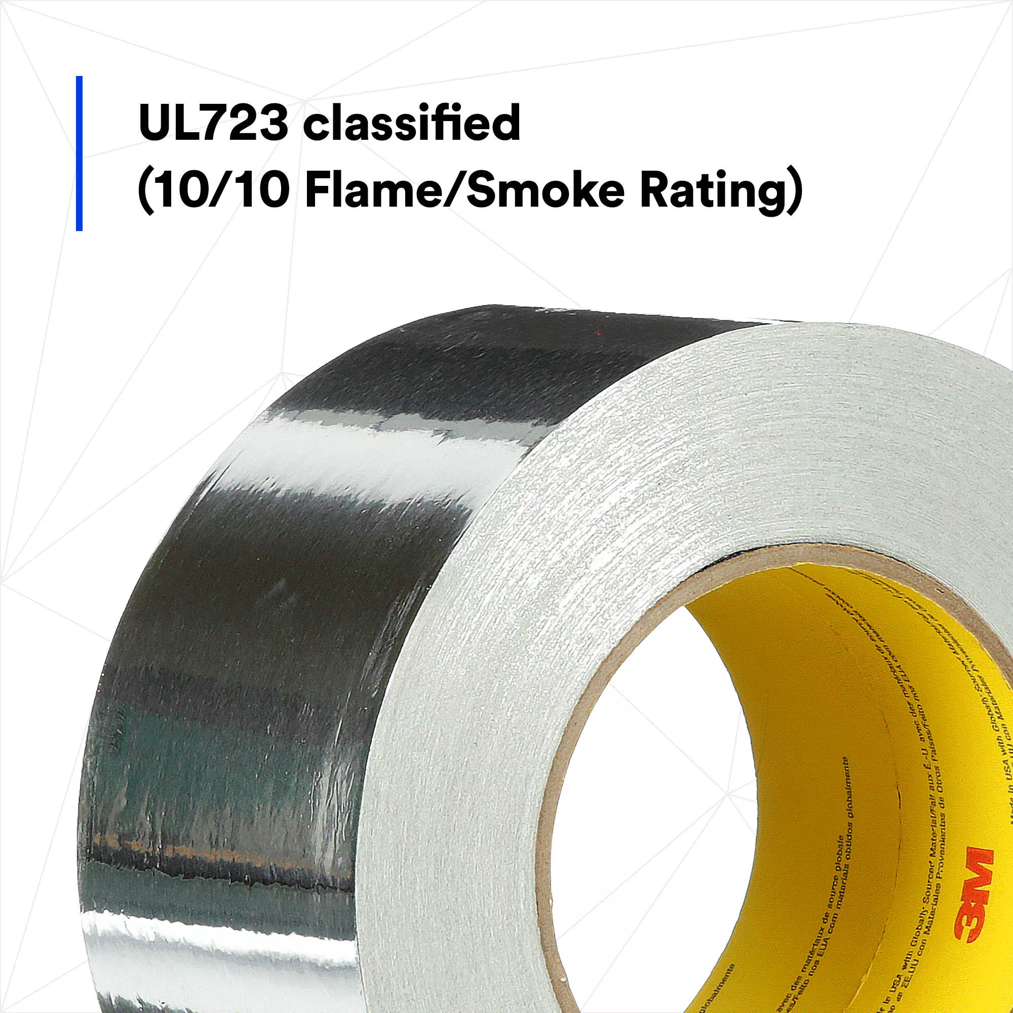 SKU 7100043805 | 3M™ Aluminum Foil Tape 2C120