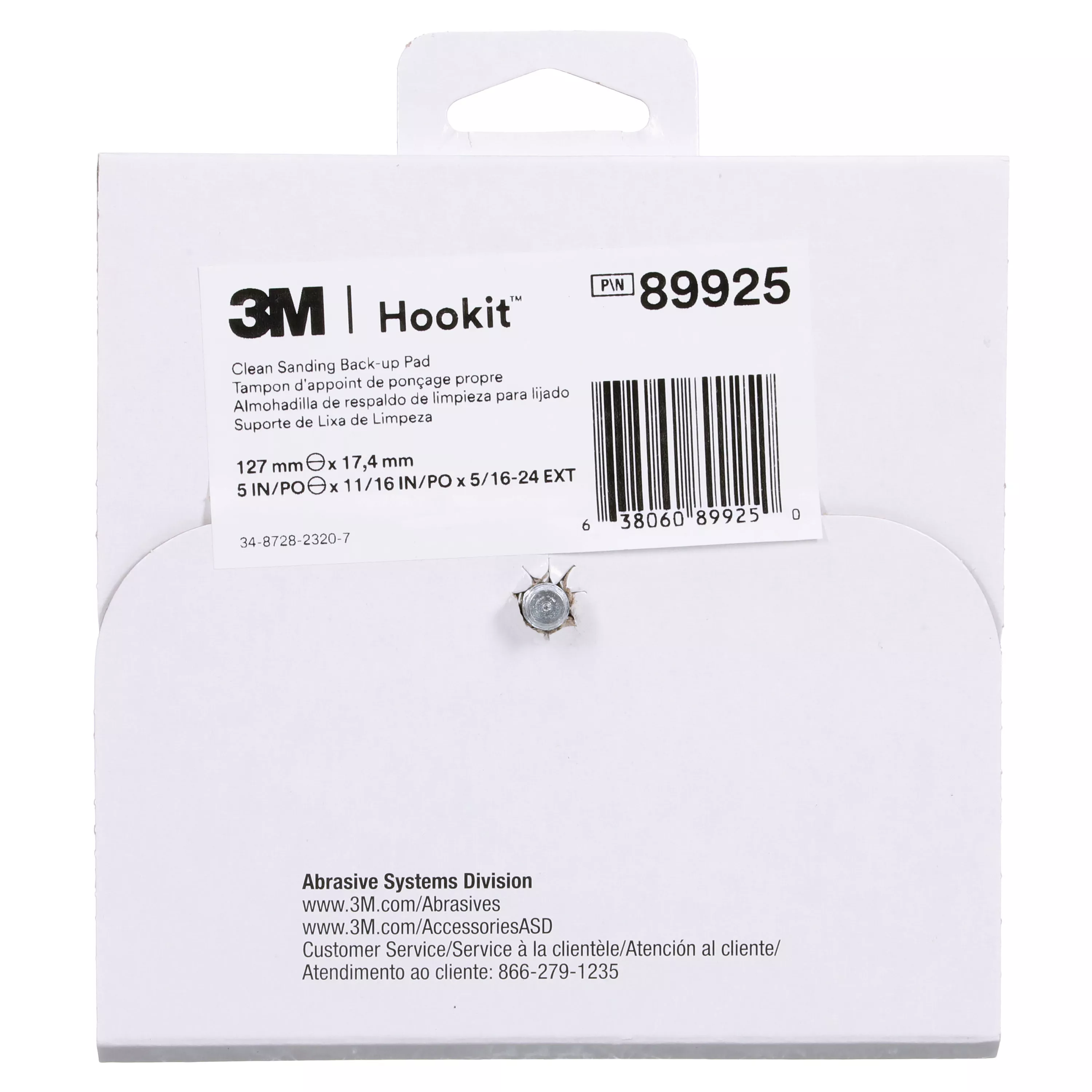 SKU 7100278691 | 3M™ Hookit™ Low Profile Back-up Pad