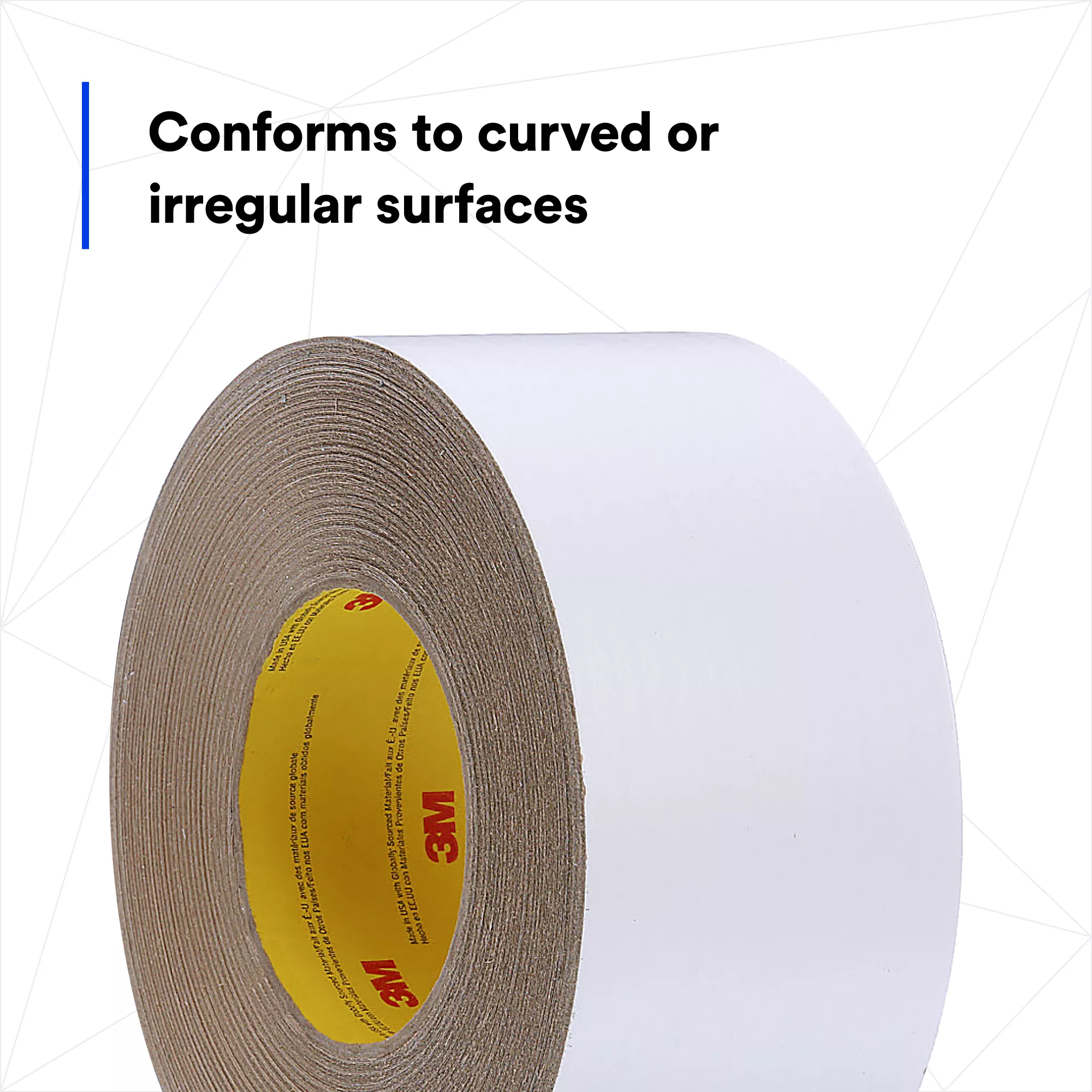 SKU 7100043807 | 3M™ Venture Tape™ Film Faced ASJ Tape 106FXP