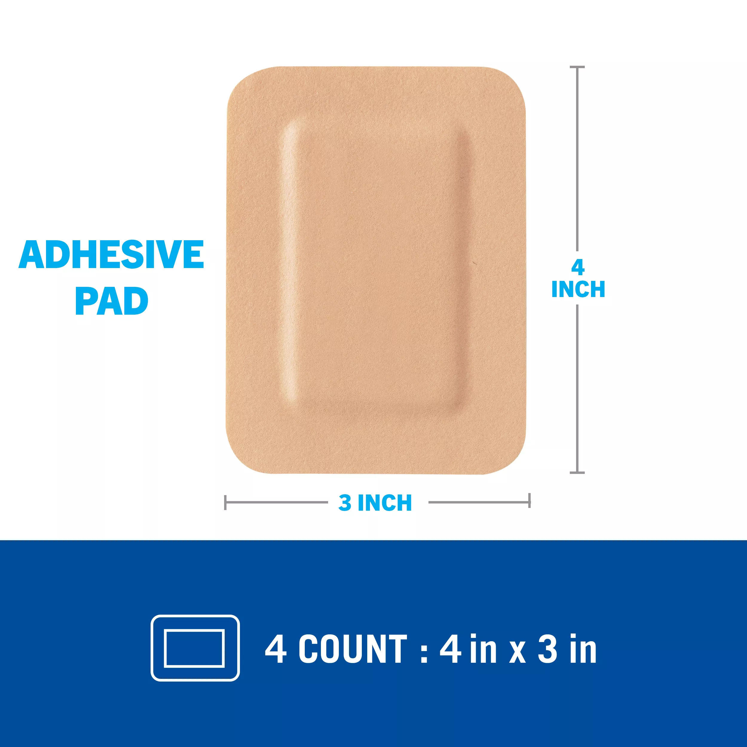 UPC 00051131197732 | Nexcare™ Cushioned Adhesive Pad AWP34