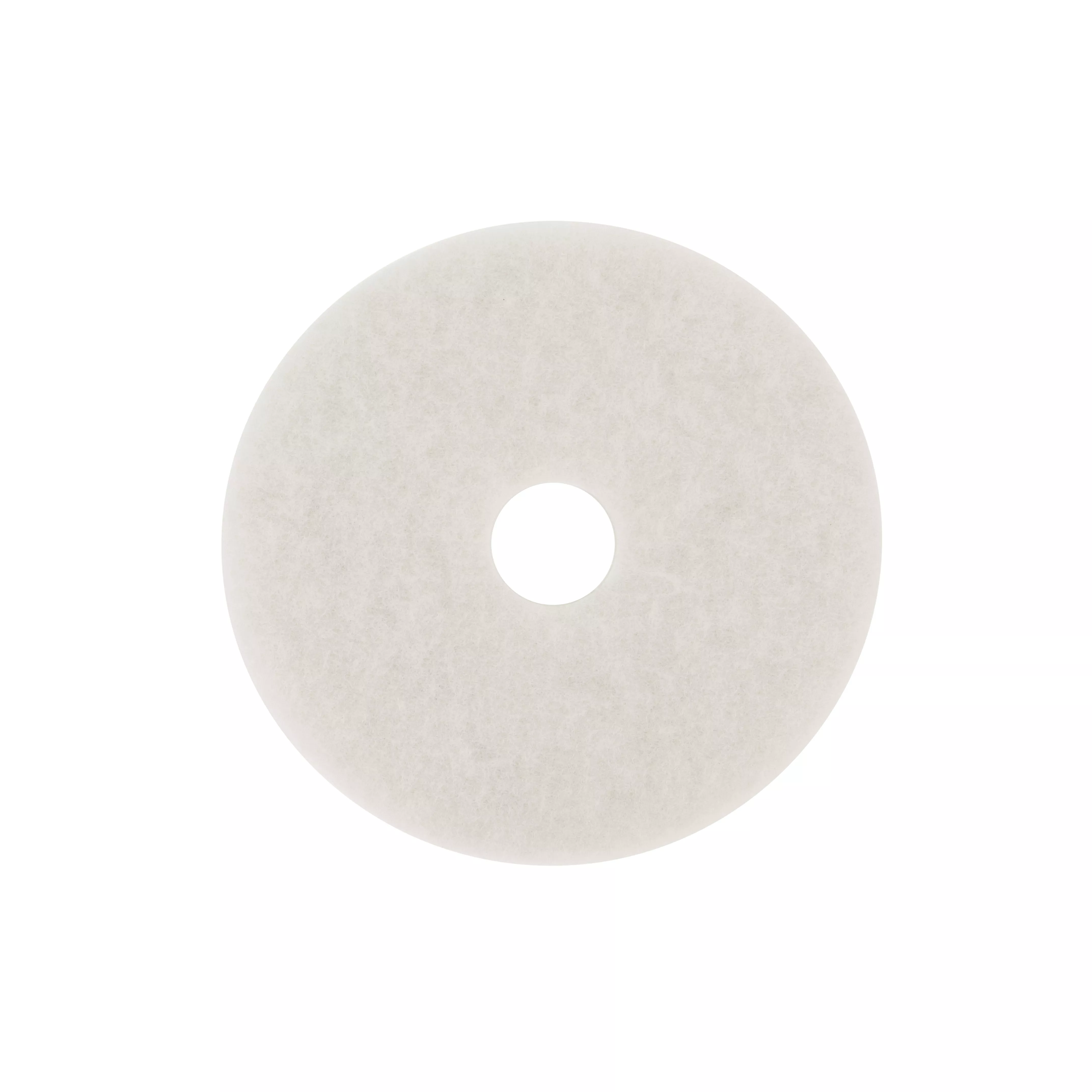 SKU 7000000686 | 3M™ White Super Polish Pad 4100