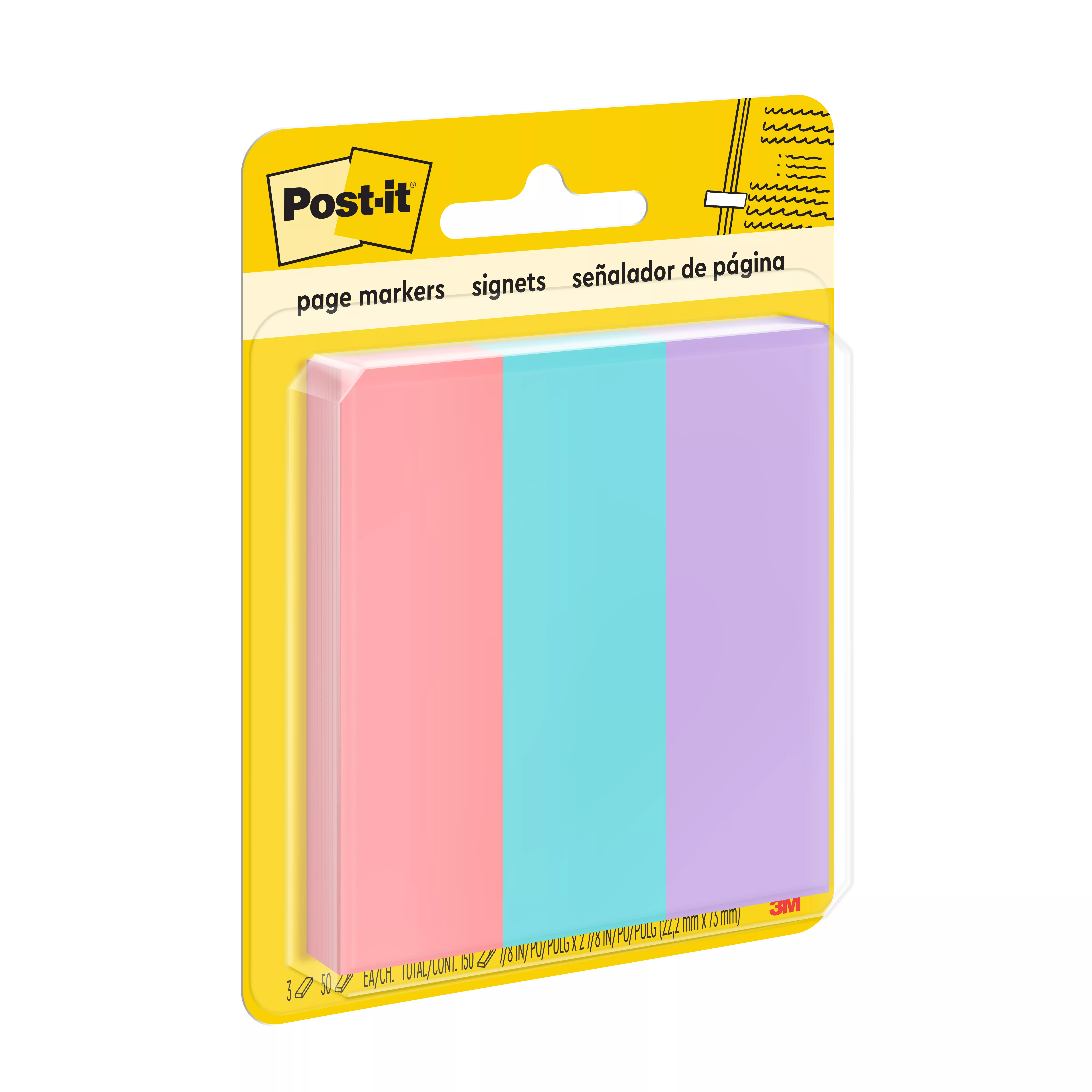 Product Number 5222 | Post-it® Page Markers 5222