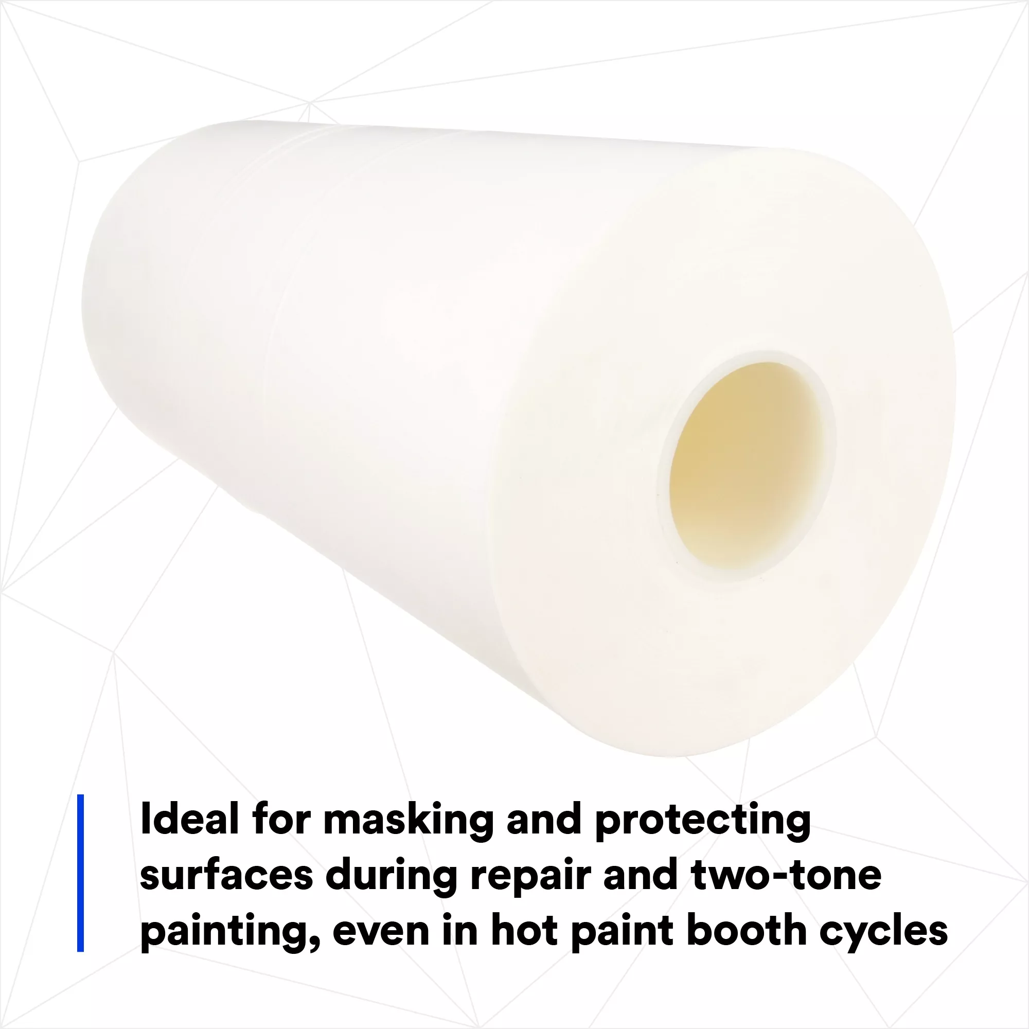 SKU 7000123525 | 3M™ High Temperature Paint Masking Film 7300