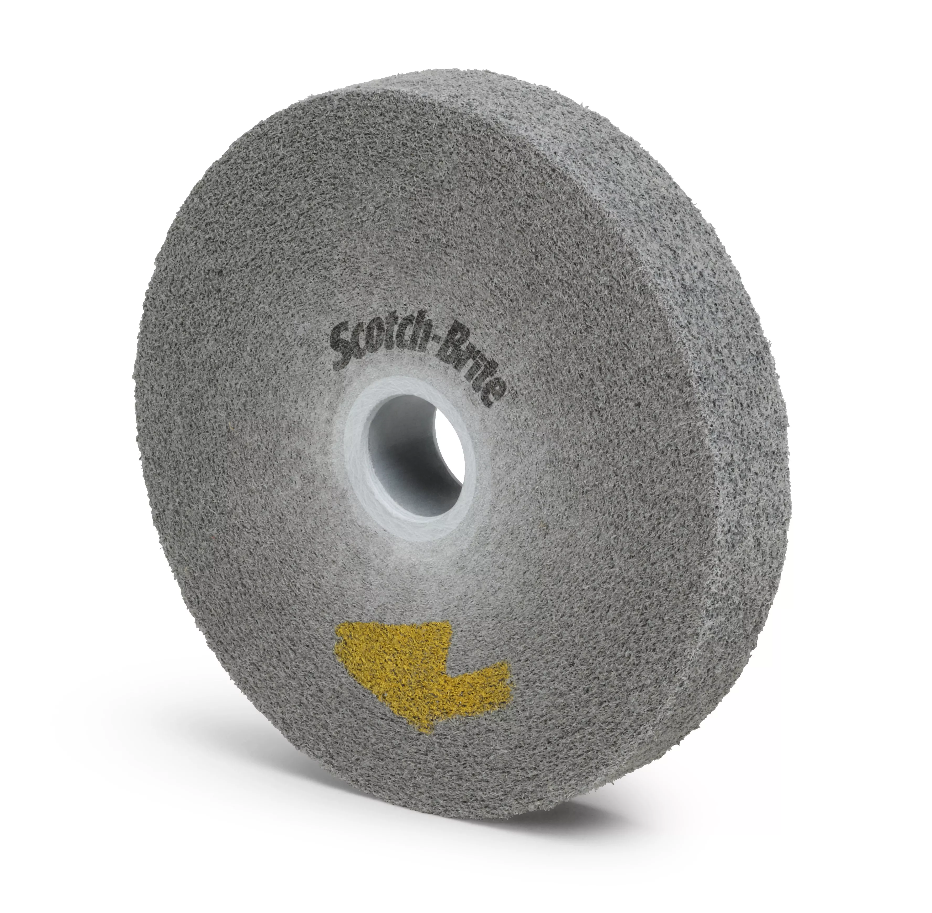 Scotch-Brite™ EXL Pro Deburring Convolute Wheel, EP-WL, 9S Fine, 6 in x
3/4 in x 1 in, 4 ea/Case