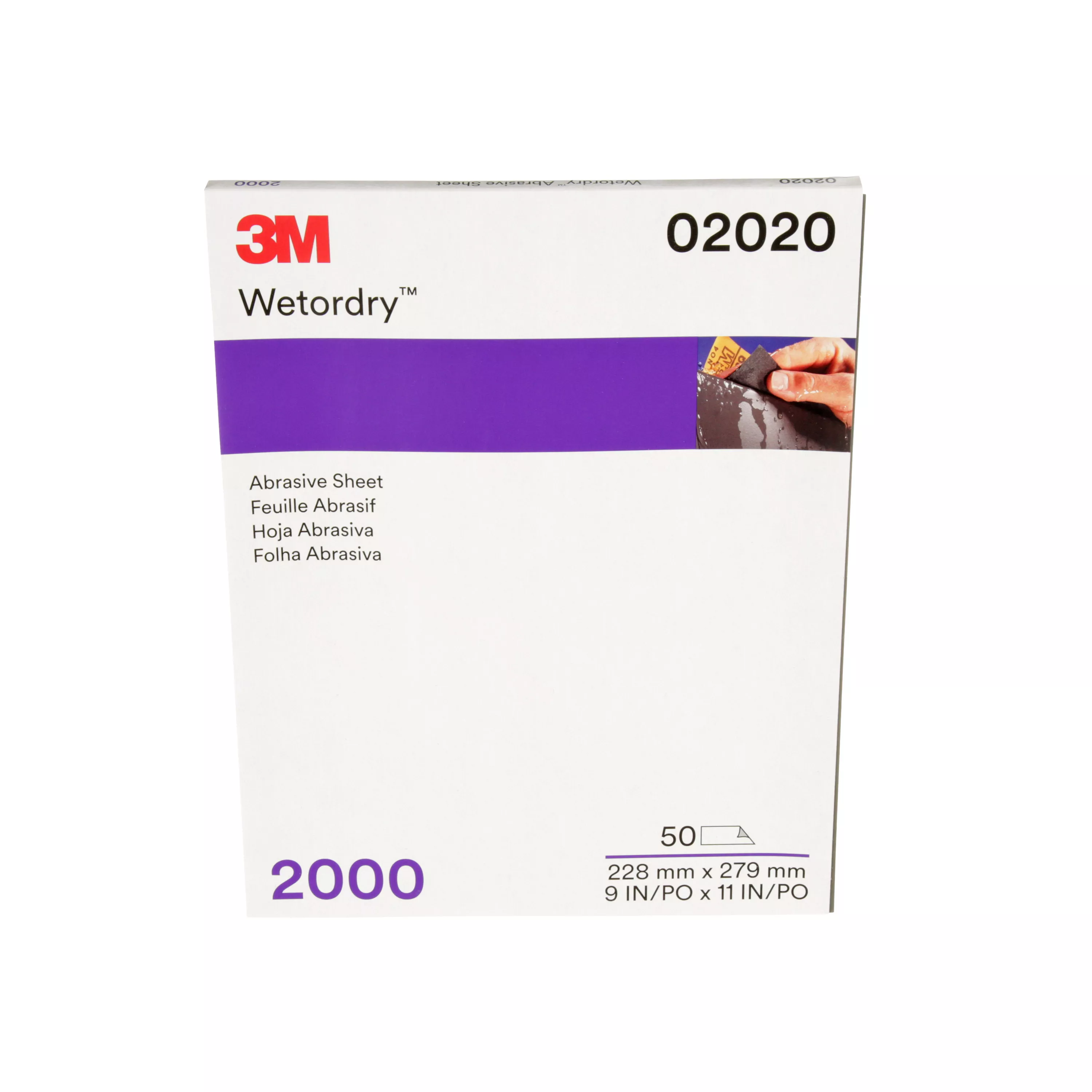 SKU 7100003690 | 3M™ Wetordry™ Abrasive Sheet