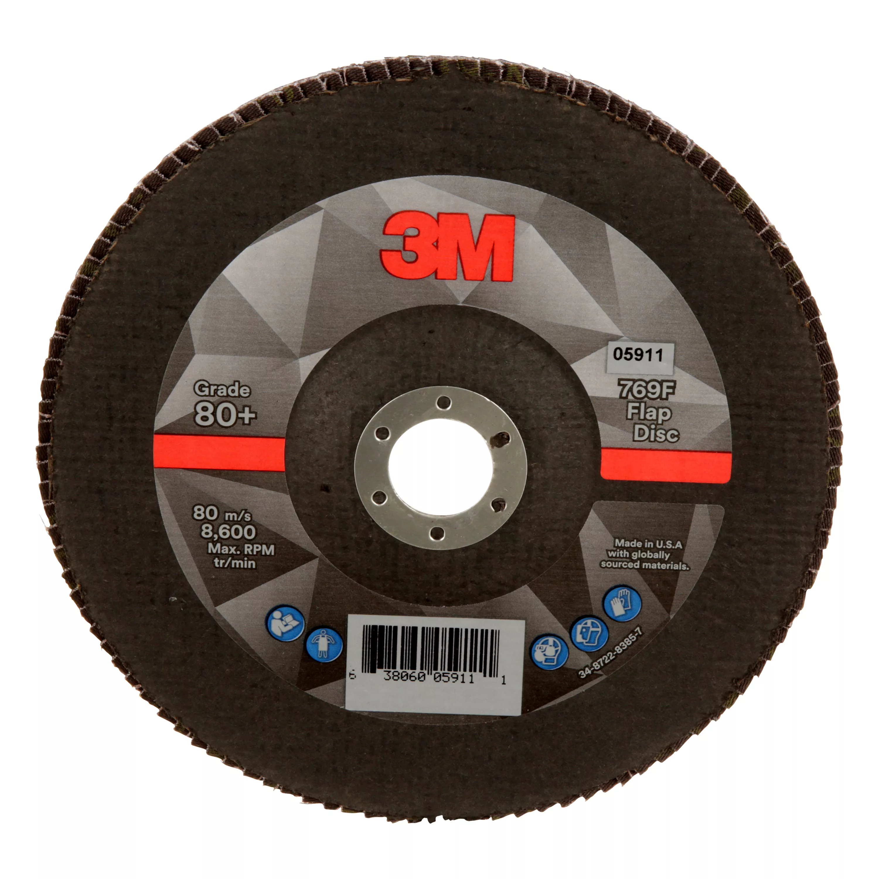 Product Number 769F | 3M™ Flap Disc 769F