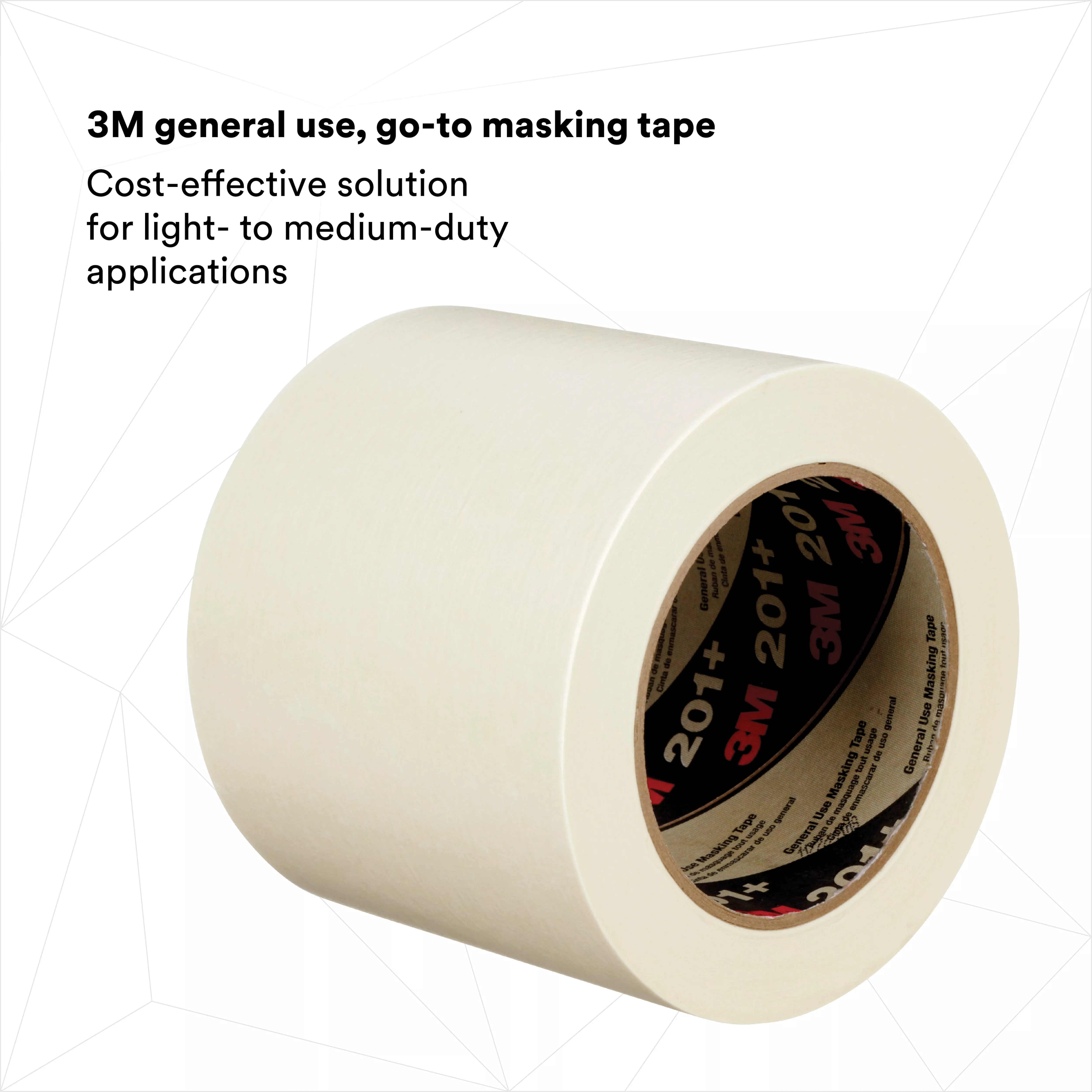 SKU 7000124885 | 3M™ General Use Masking Tape 201+