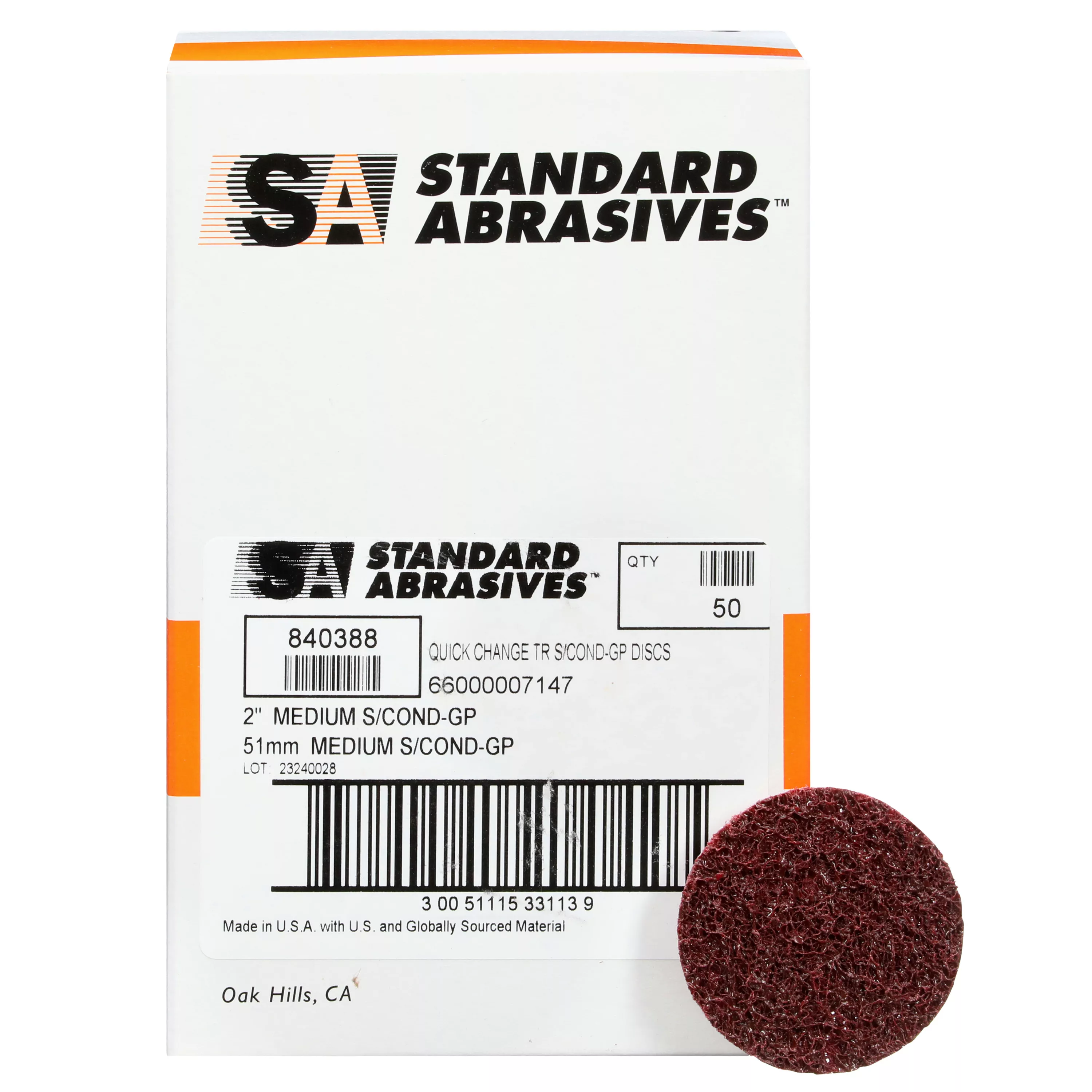 UPC 00051115331138 | Standard Abrasives™ Quick Change Surface Conditioning GP Disc