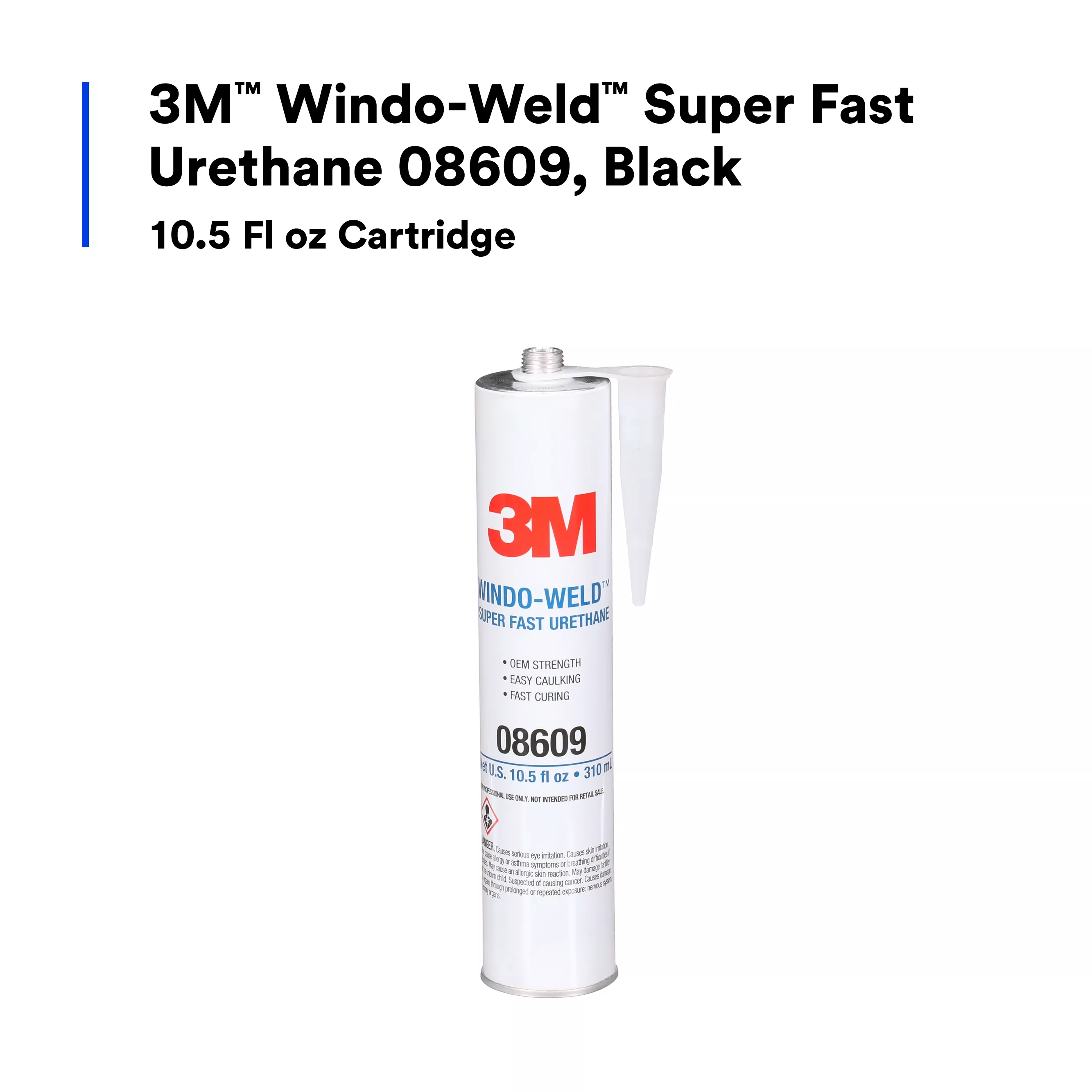 Product Number 8609 | 3M™ Windo-Weld™ Super Fast Urethane 08609