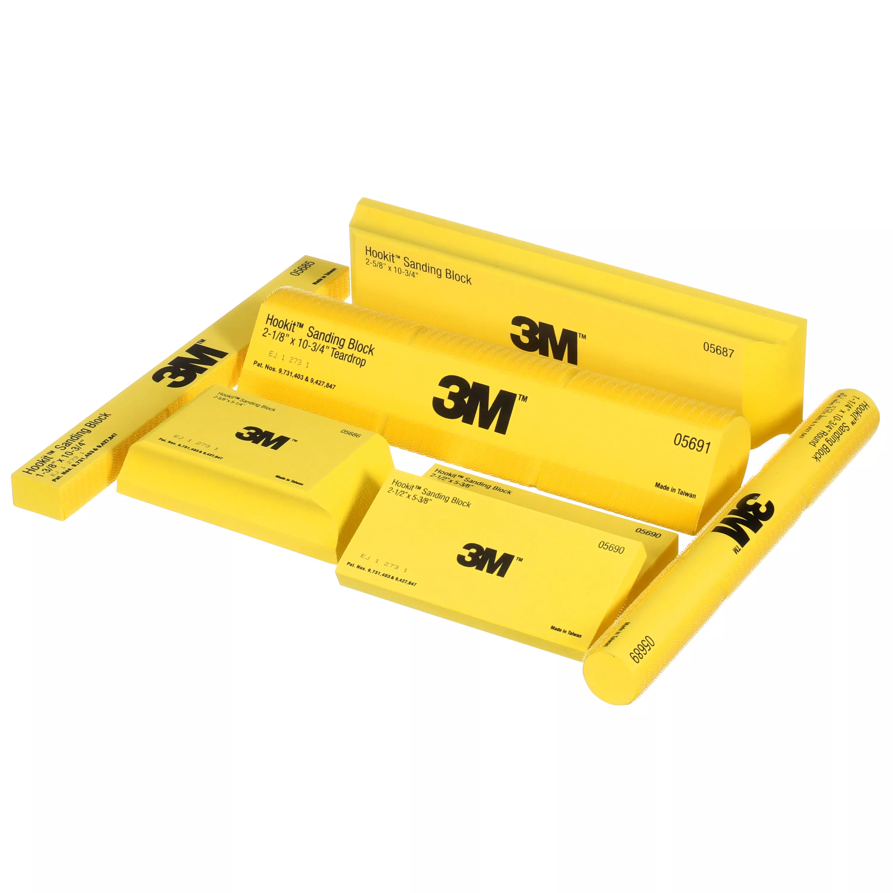 SKU 7000045510 | 3M™ Hookit™ Sanding Block Kit